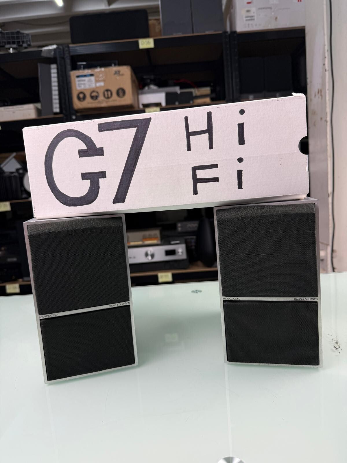 B&O BANG & OLUFSEN BEOVOX CX50 SPEAKERS