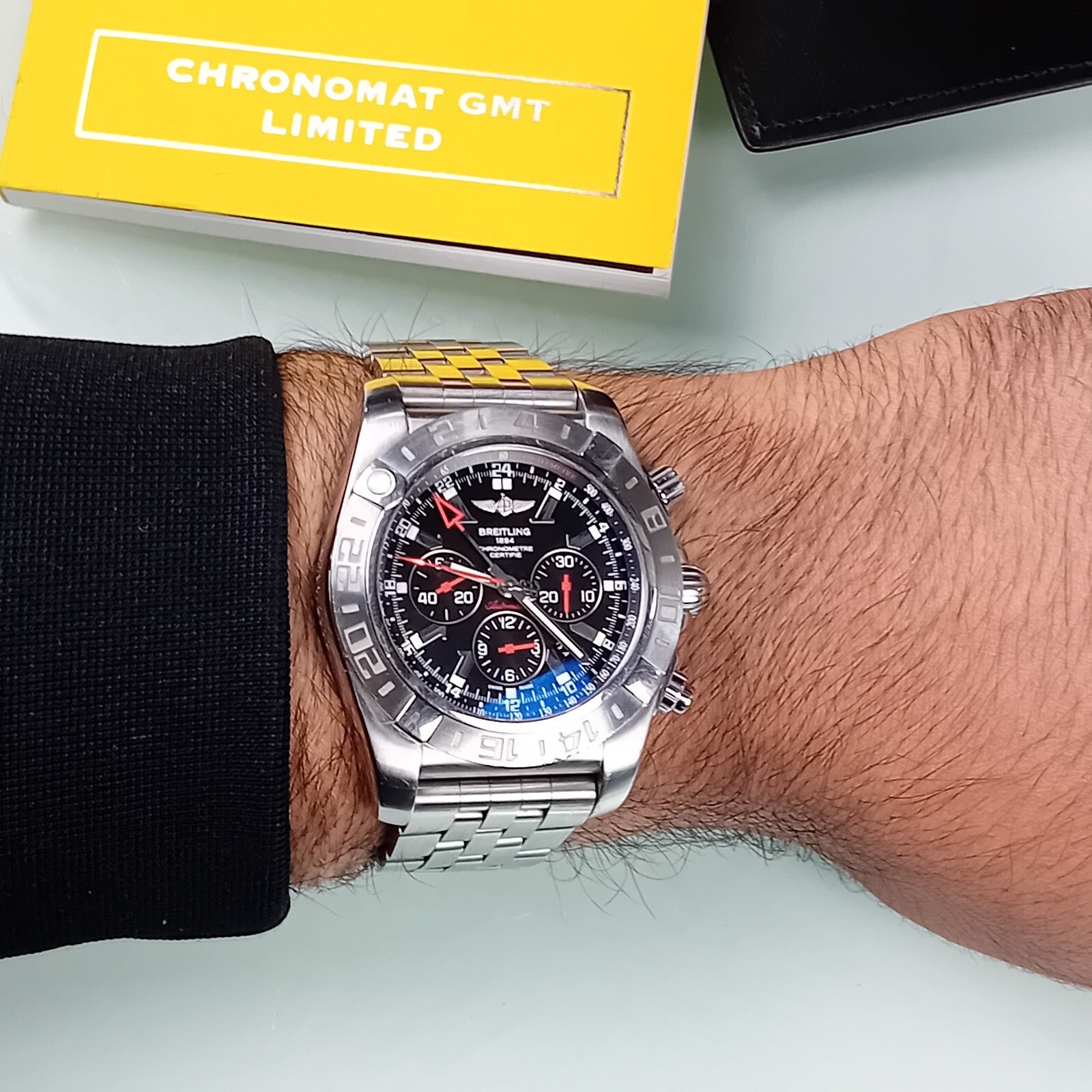 BREITLING CHRONOMAT GMT AB0412 LIMITED EDITION AUTOMATIC WATCH