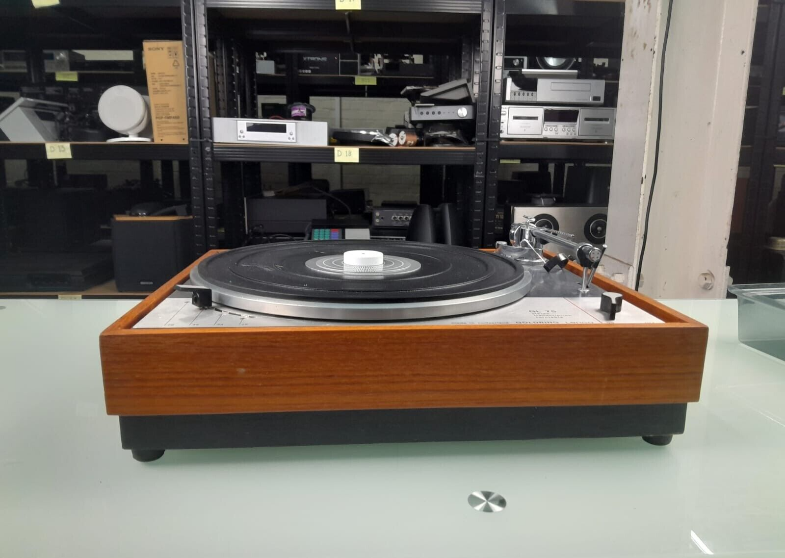 GOLDRING LENCO GL 75 STEREO TRANSCRIPTION TURNTABLE