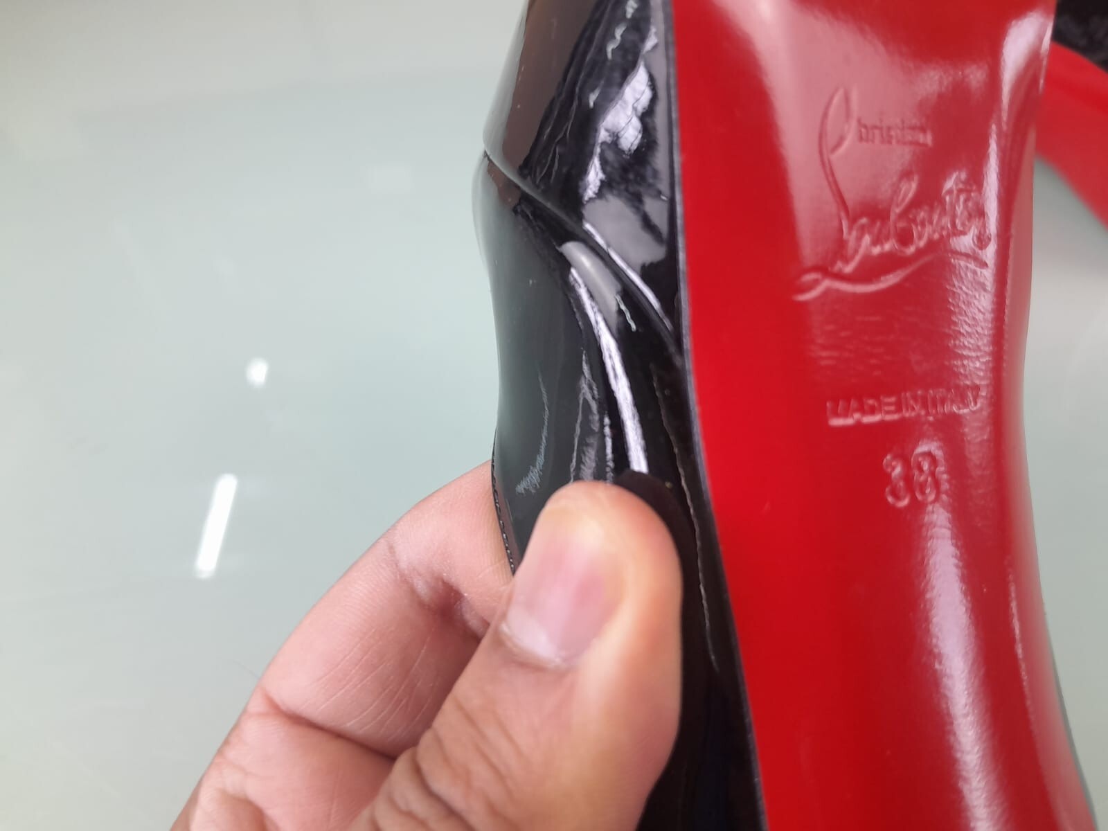 CHRISTIAN LOUBOUTIN LADY HIGH HEEL SHOES