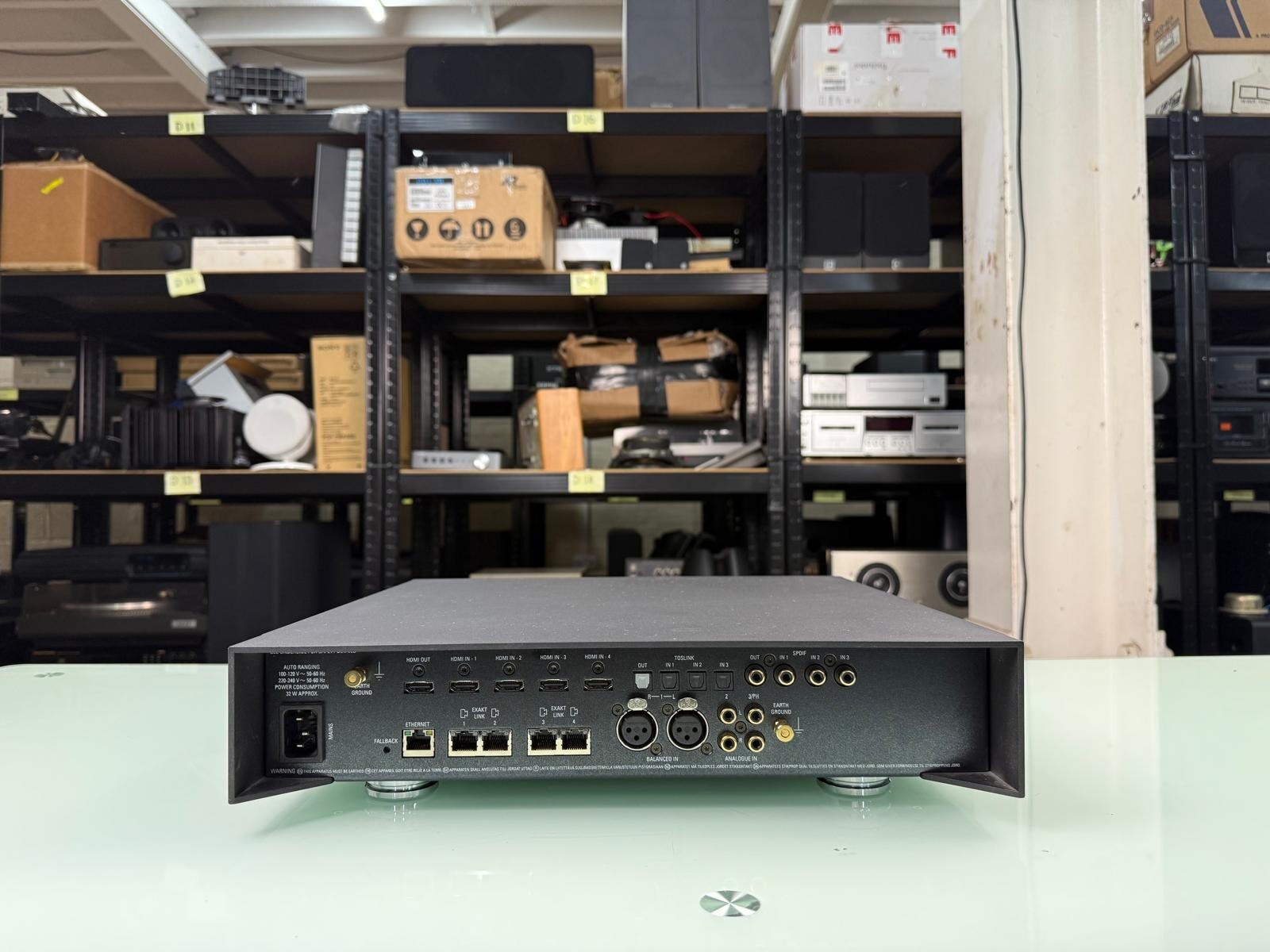 LINN AKURATE SYSTEM HUB POWERED BY DYNAMIK WITH REMOTE INTERTEK