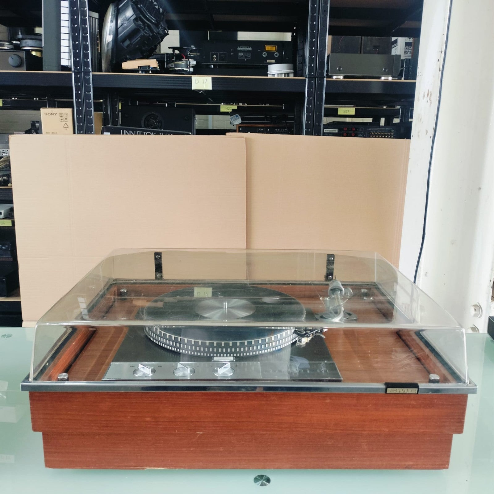 GARRARD 401 SME 3009 TONEARM ORTOFON FF 15 E STYLUS TURNTABLE