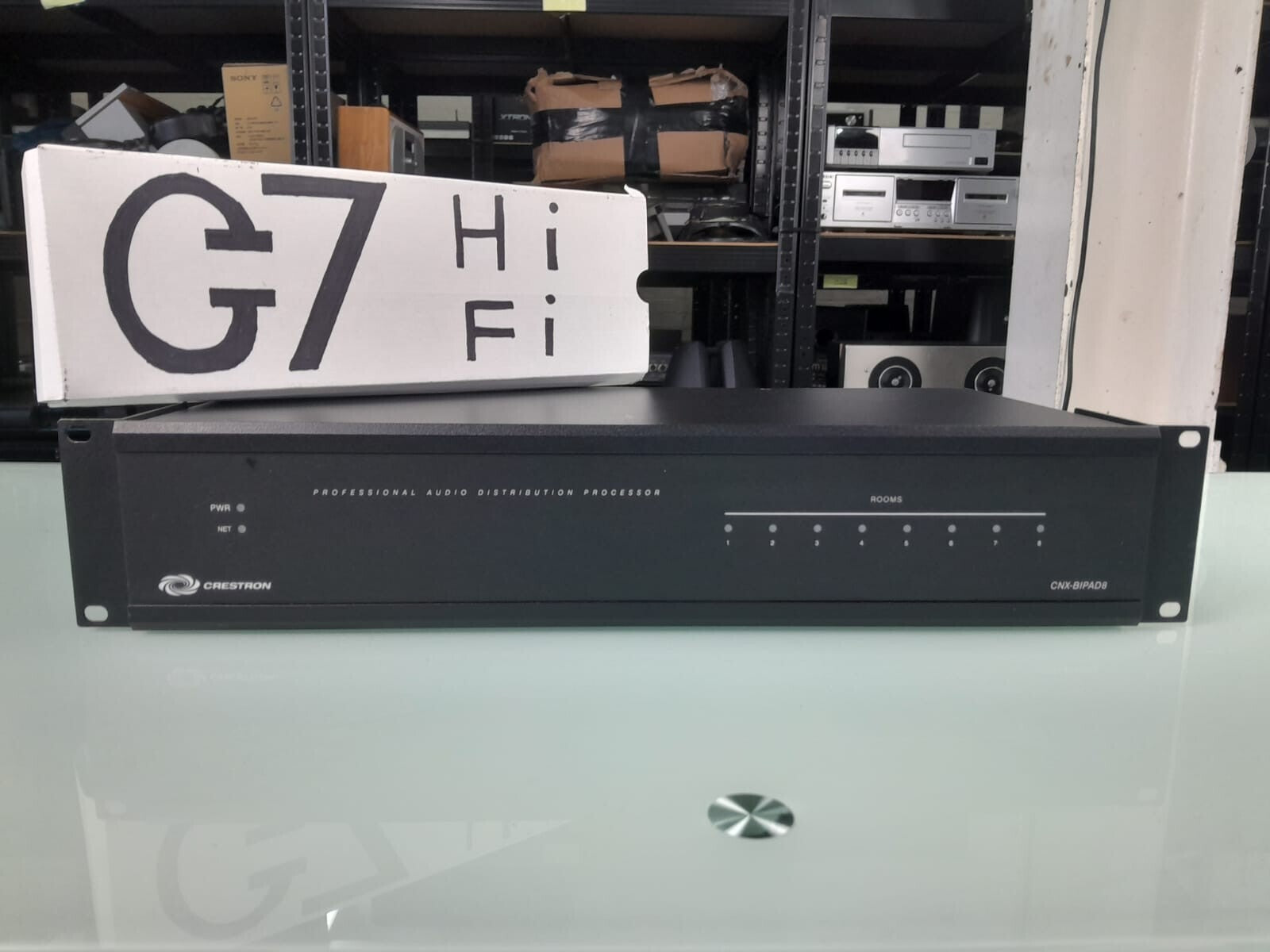 CRESTRON CNX BIPAD8 PROFESSIONAL AUDIO DISTRIBUTION PROCESSOR #002