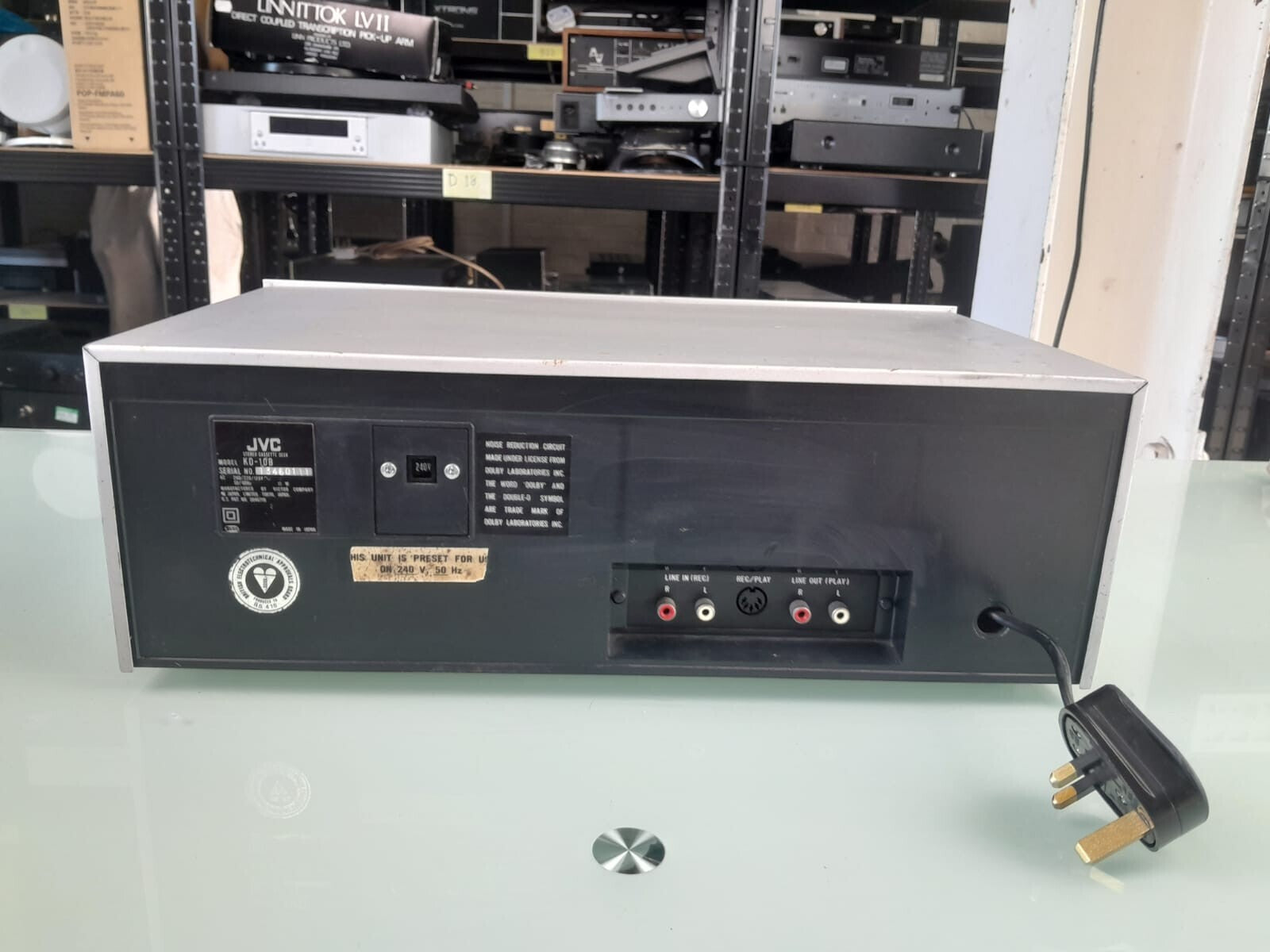 JVC KD 10 STEREO CASSETTE DECK