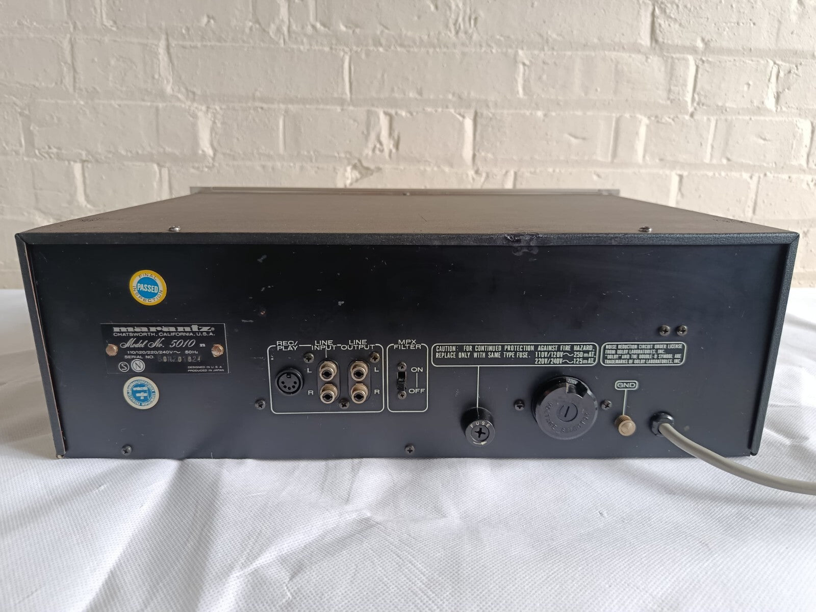 MARANTZ 5010 STEREO CASSETTE DECK