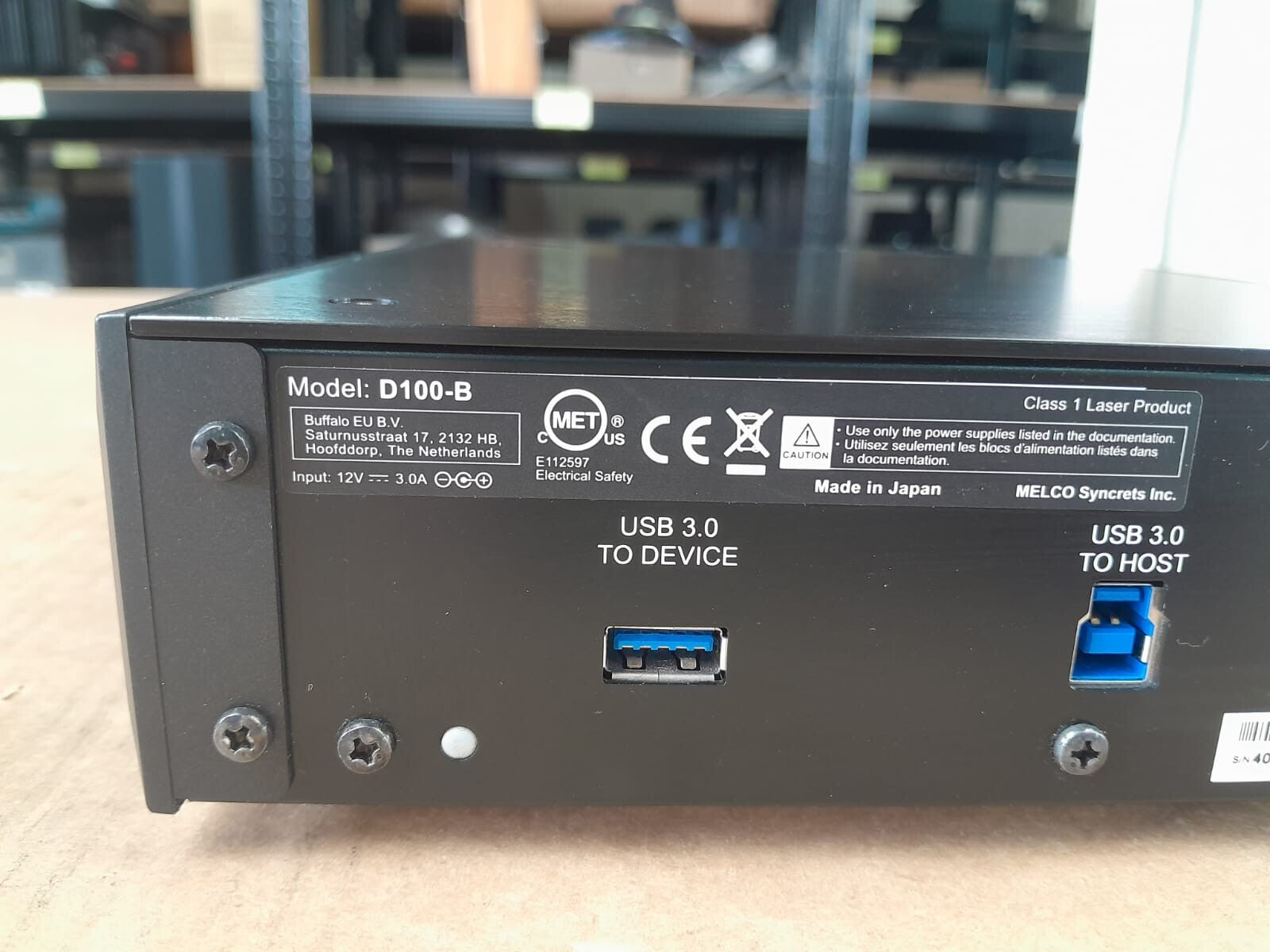 Melco D100 B USB Optical Disc Drive