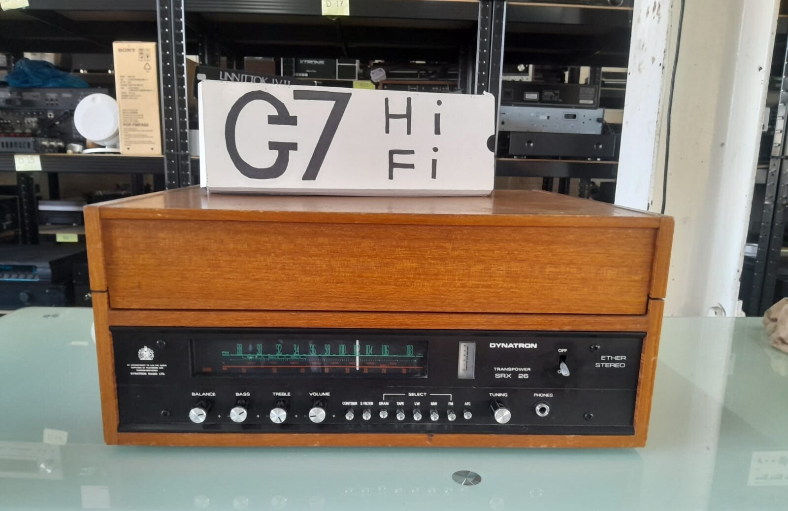 DYNATRON SRX 26 WITH GOLDRING LENCO GL 75