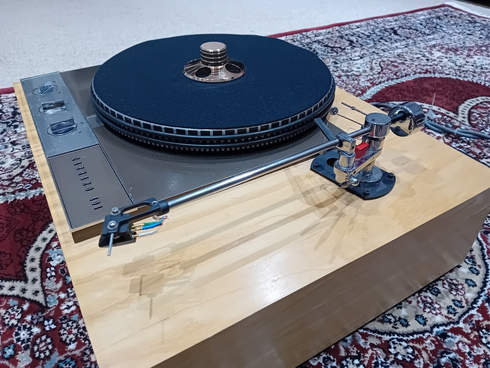 GARRARD 401 GOLDRING AMAZING PLINTH