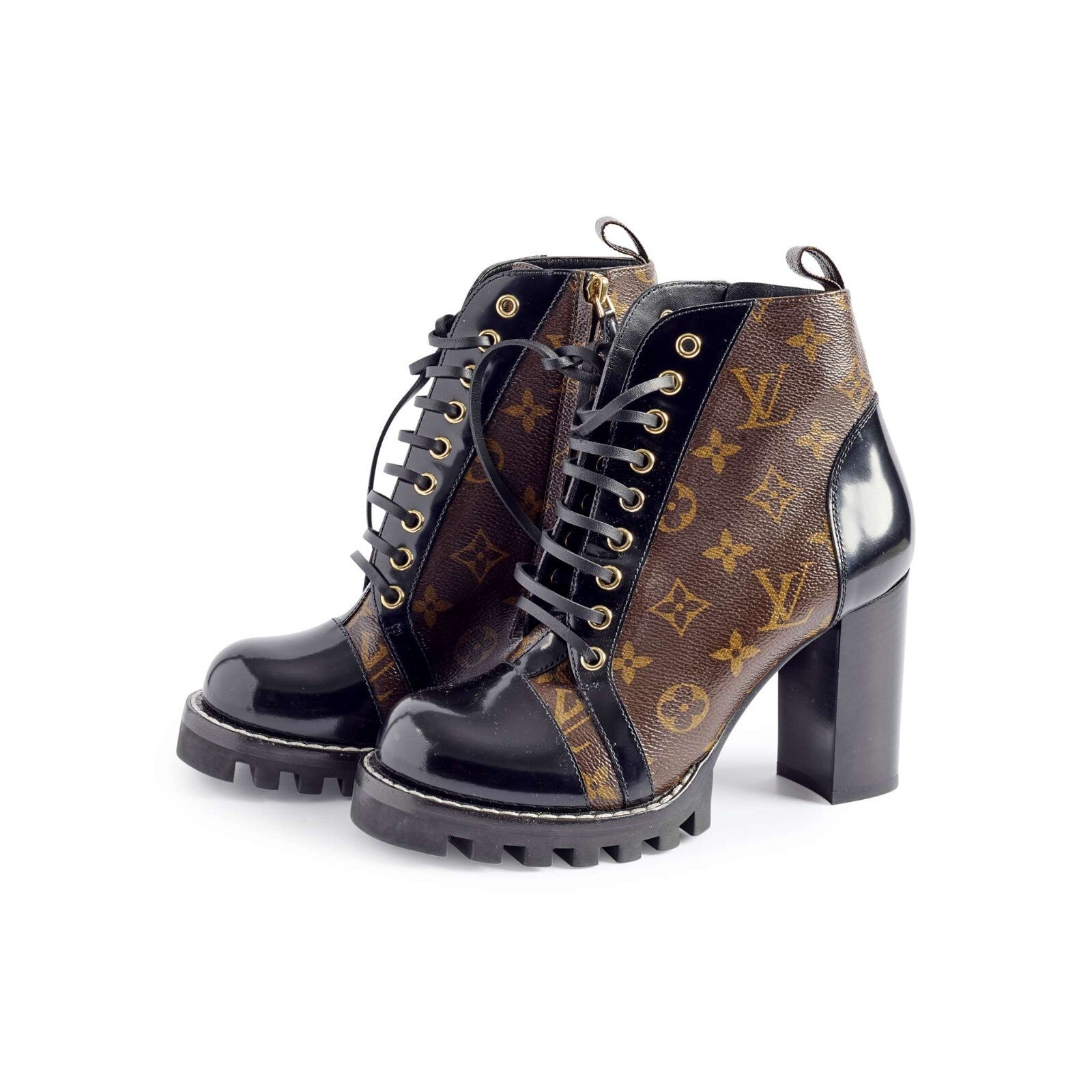Louis Vuitton Star Trail Ankle Boots LV HIGH HEELS