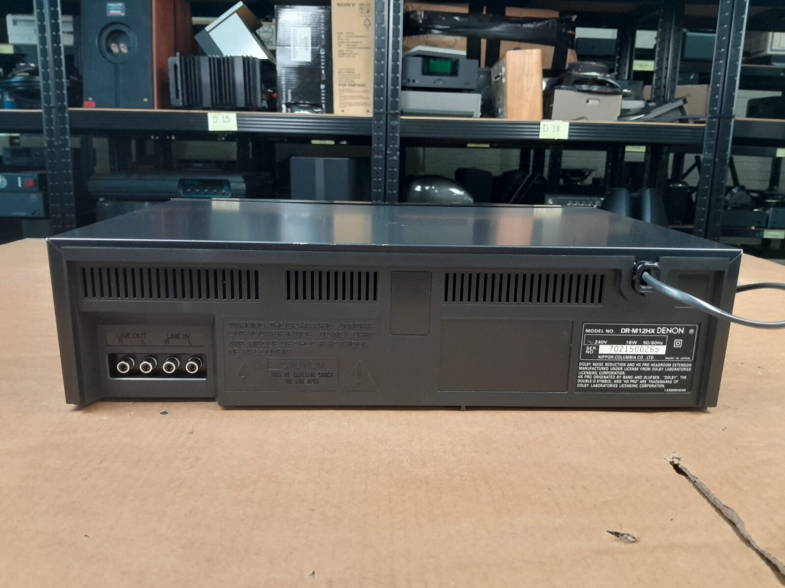 Denon DR-M12HX Stereo Cassette Deck