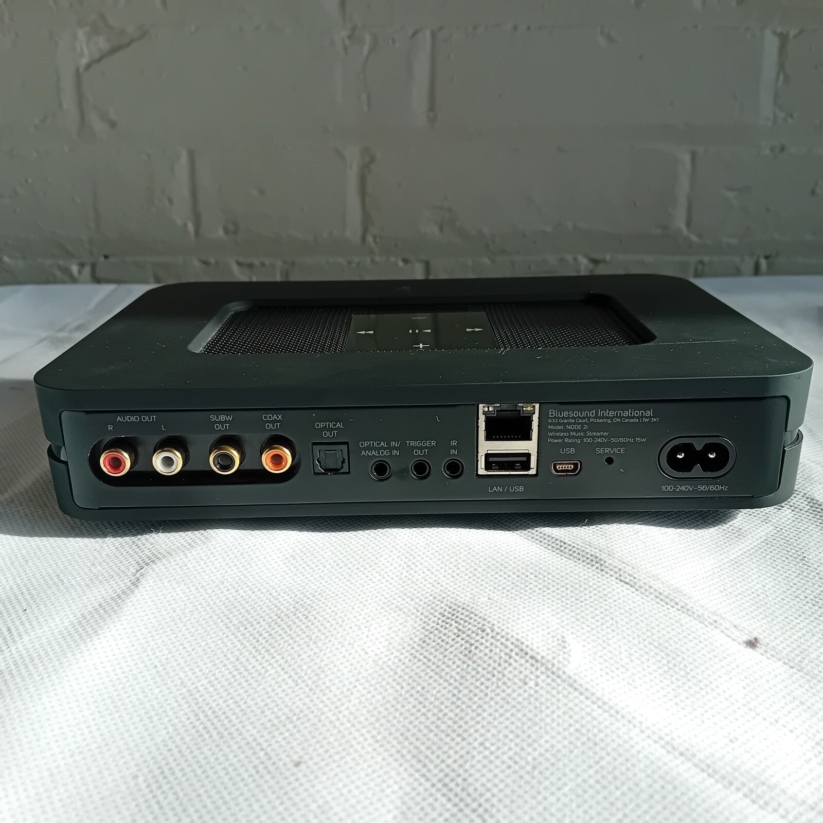 BLUESOUND NODE 2i WIRELESS MEDIA STREAMER