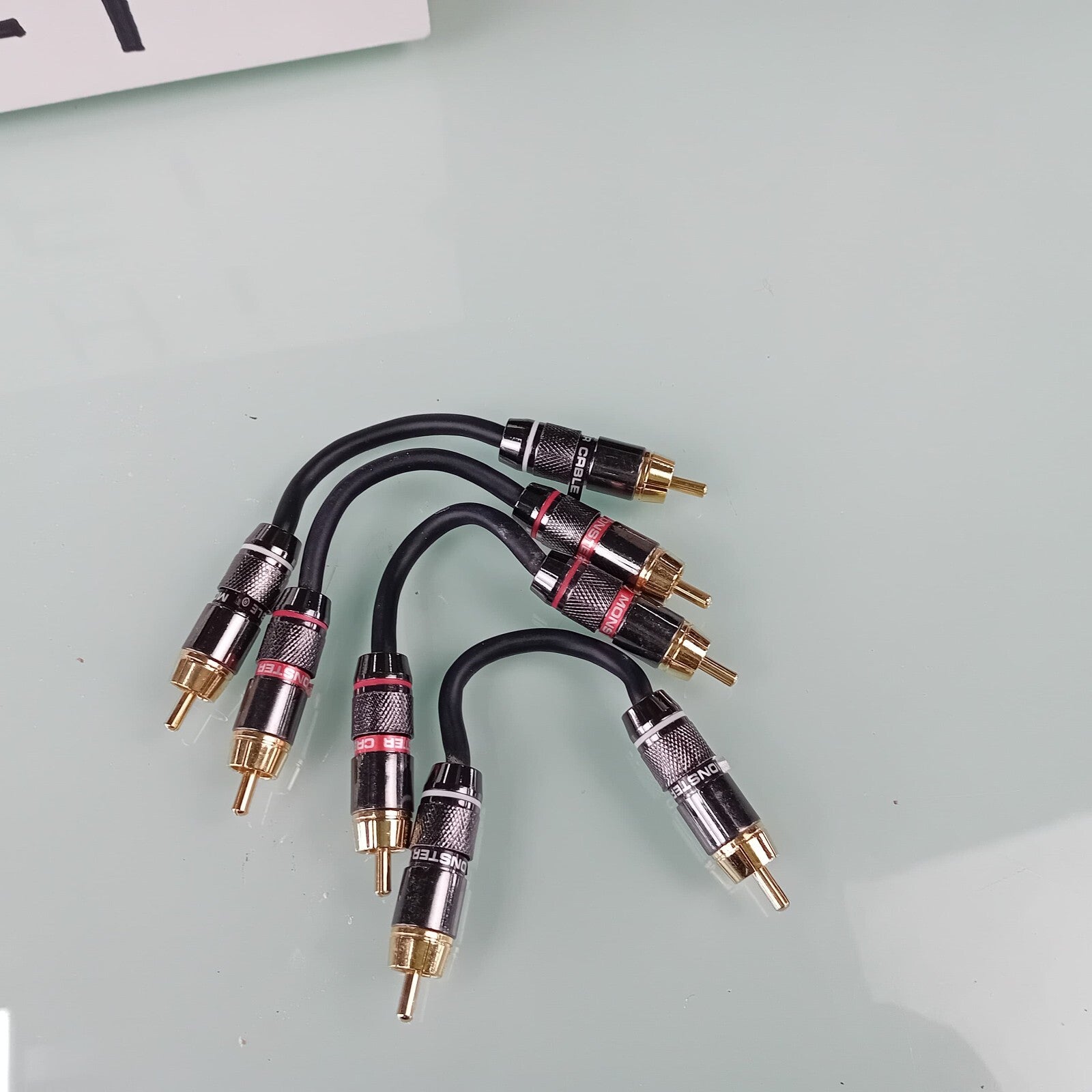 MONSTER CABLES RCA PHONO INTERCONNECTS