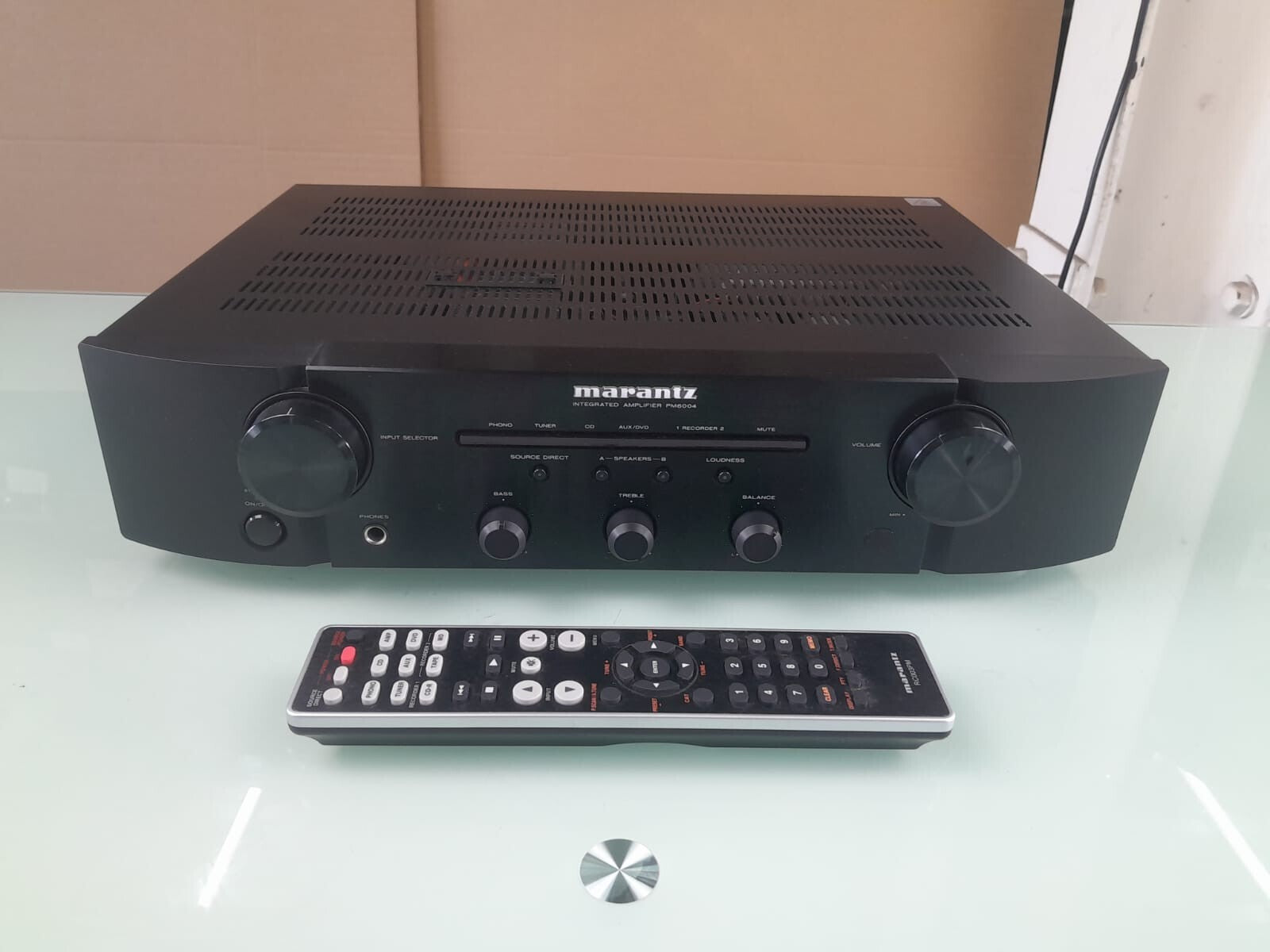 MARANTZ PM 6004 INTEGRATED AMPLIFIER WITH REMOTE