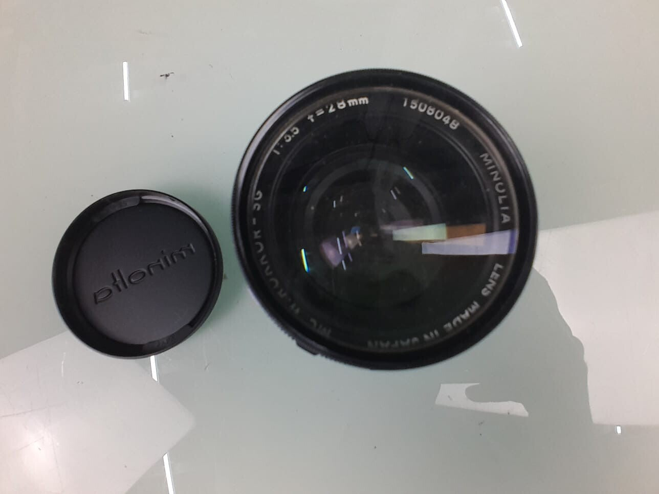 MINOLTA MC W.ROKKOR-SG 28MM F/3.5 LENS