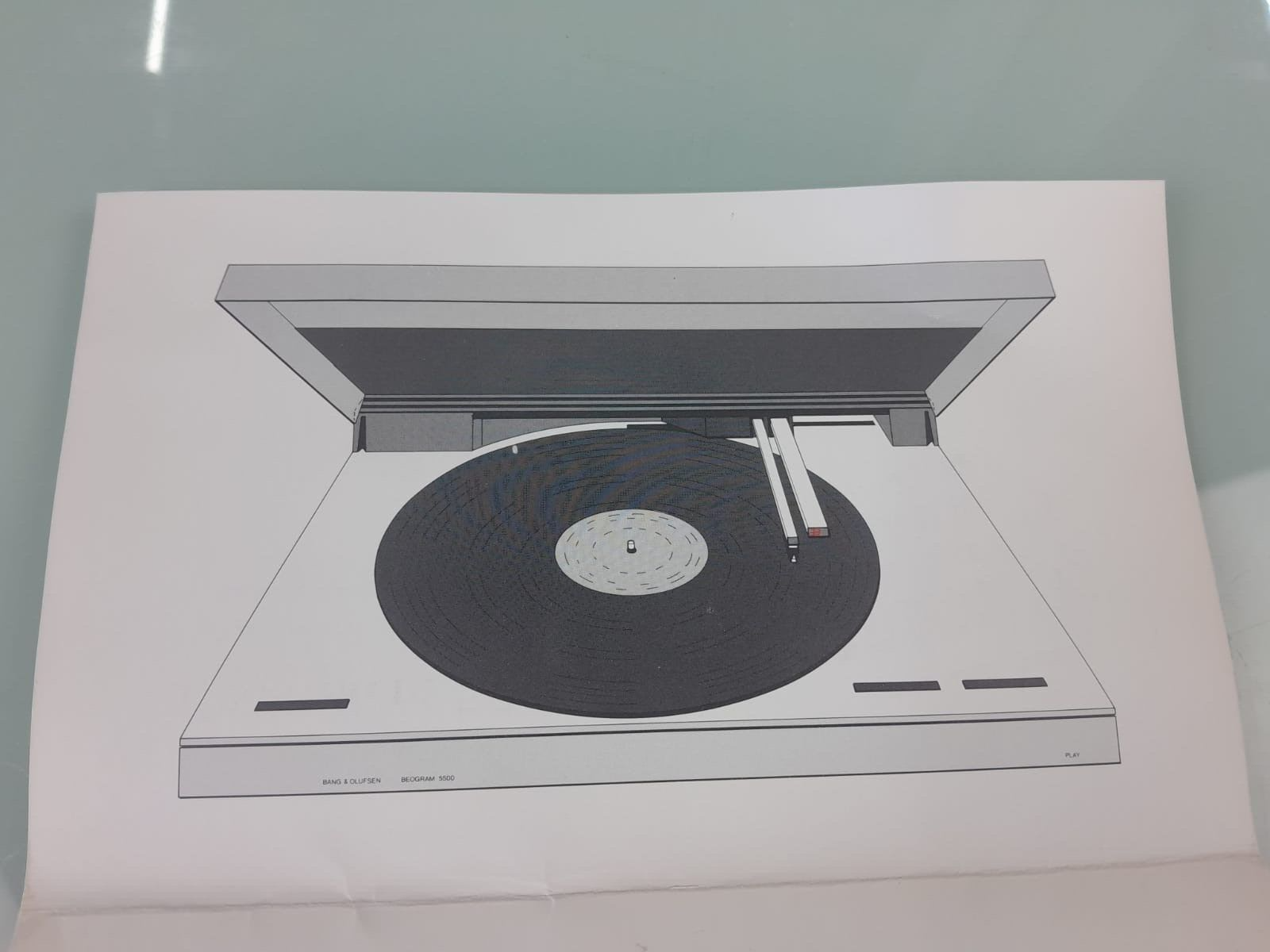 B&O BANG & OLUFSEN BEOGRAM 5500 MANUAL