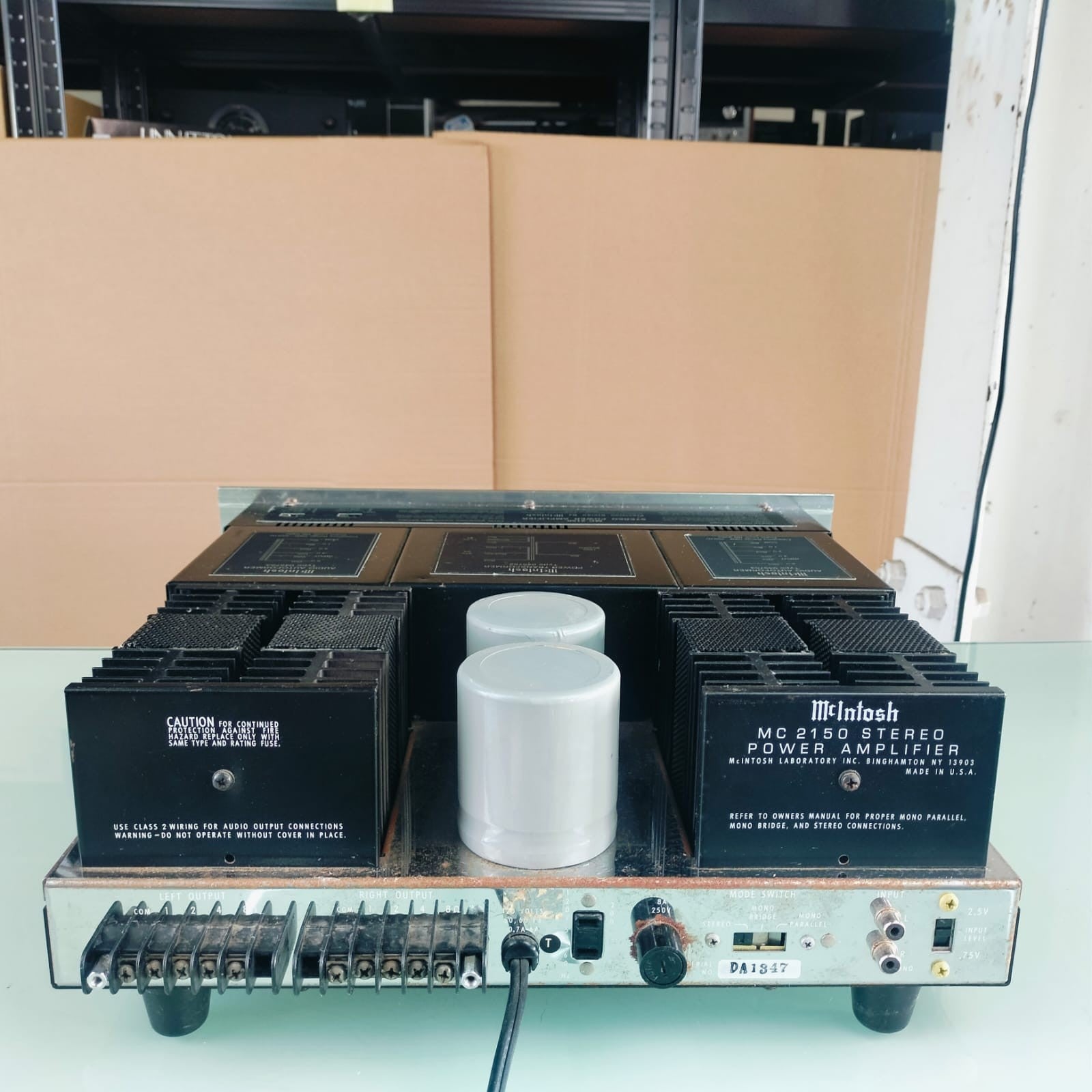 MCINTOSH MC2150 POWER AMPLIFIER