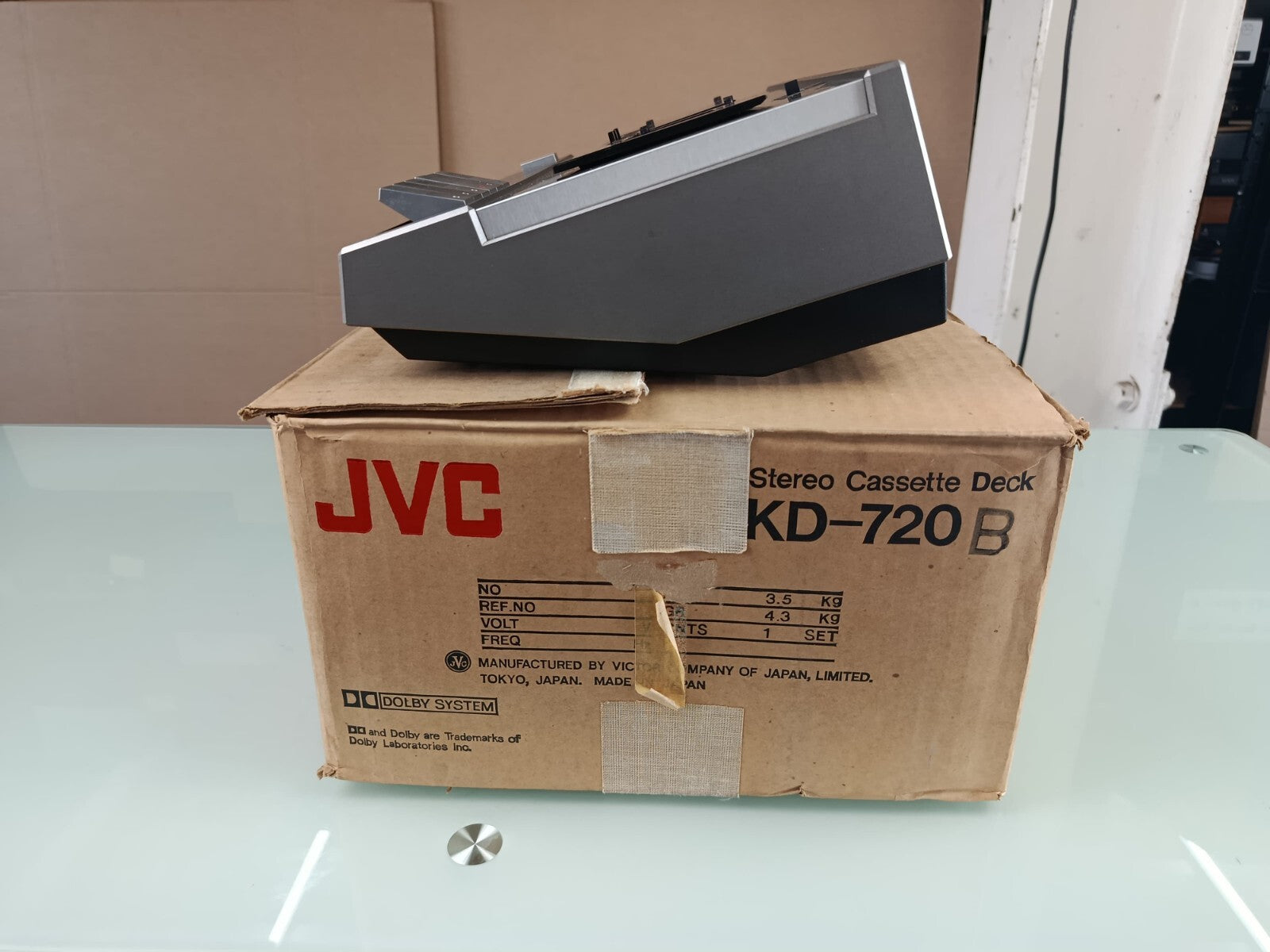 JVC KD 720 STEREO CASSETTE DECK