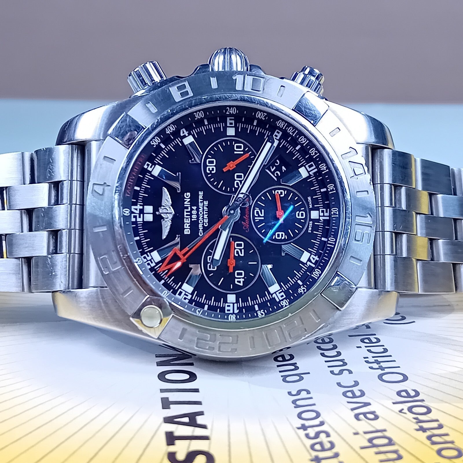 BREITLING CHRONOMAT GMT AB0412 LIMITED EDITION AUTOMATIC WATCH