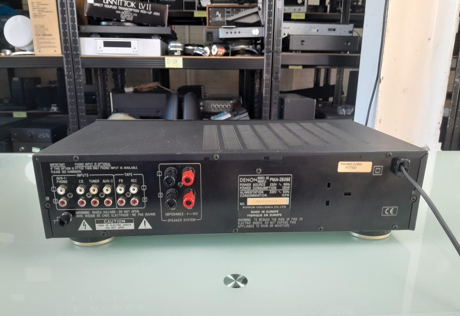 DENON PMA 250SE PRECISION AUDIO COMPONENT / INTEGRATED AMPLIFIER #002