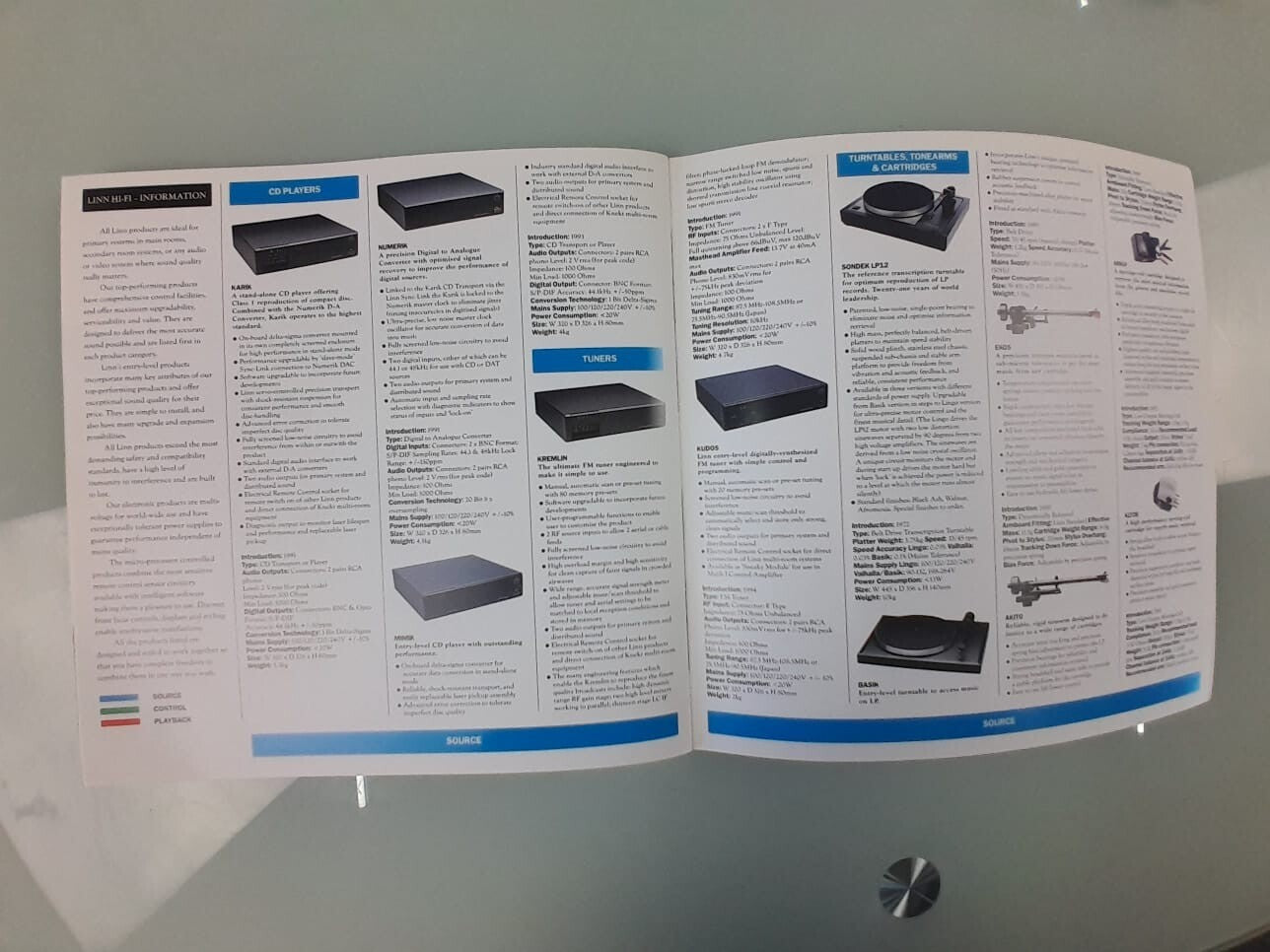 LINN HI FI BROCHURE
