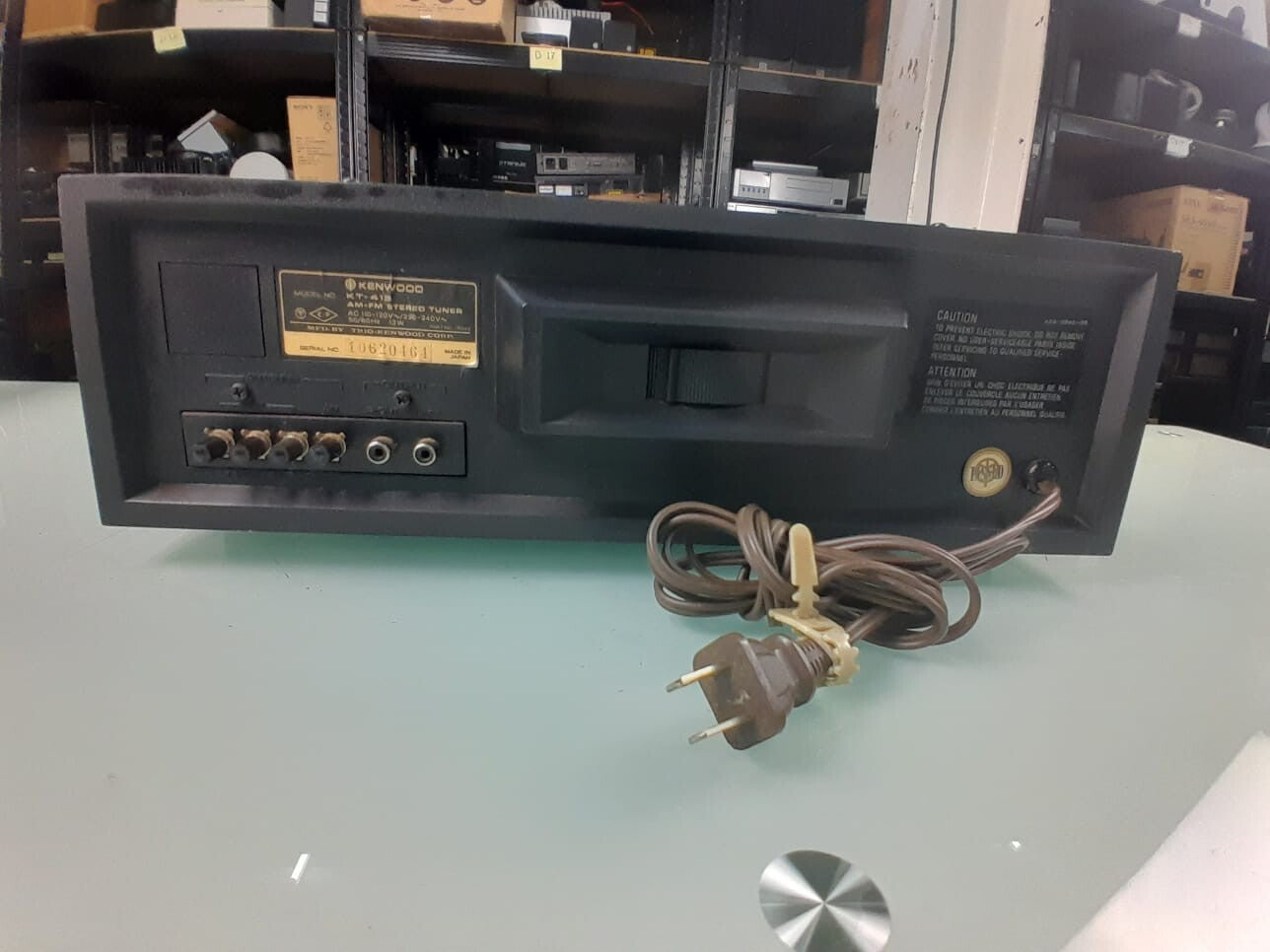 KENWOOD KT 413 AM FM STEREO TUNER