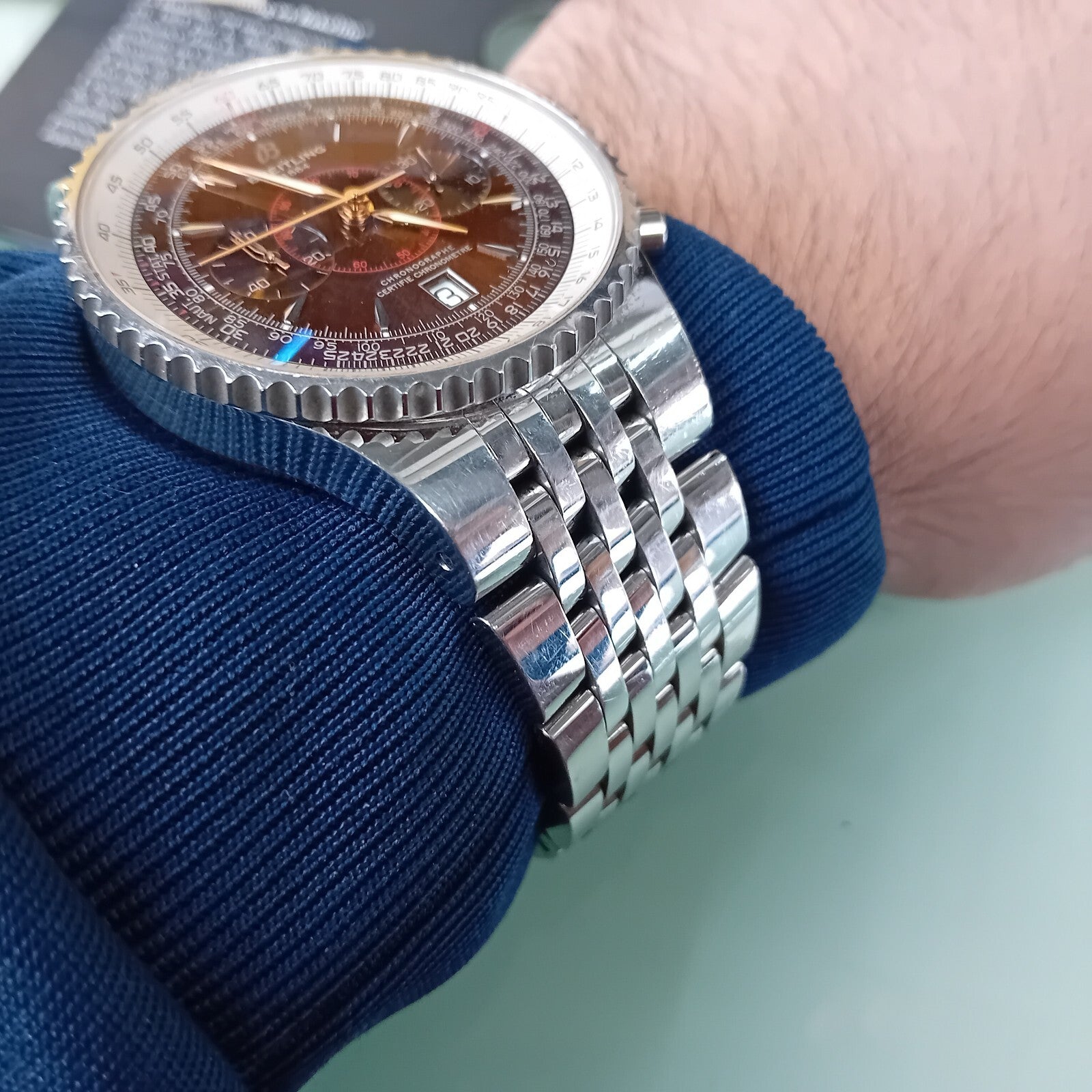 BREITLING MONTBRILLANT LEGENDE A23340 AUTOMATIC WATCH