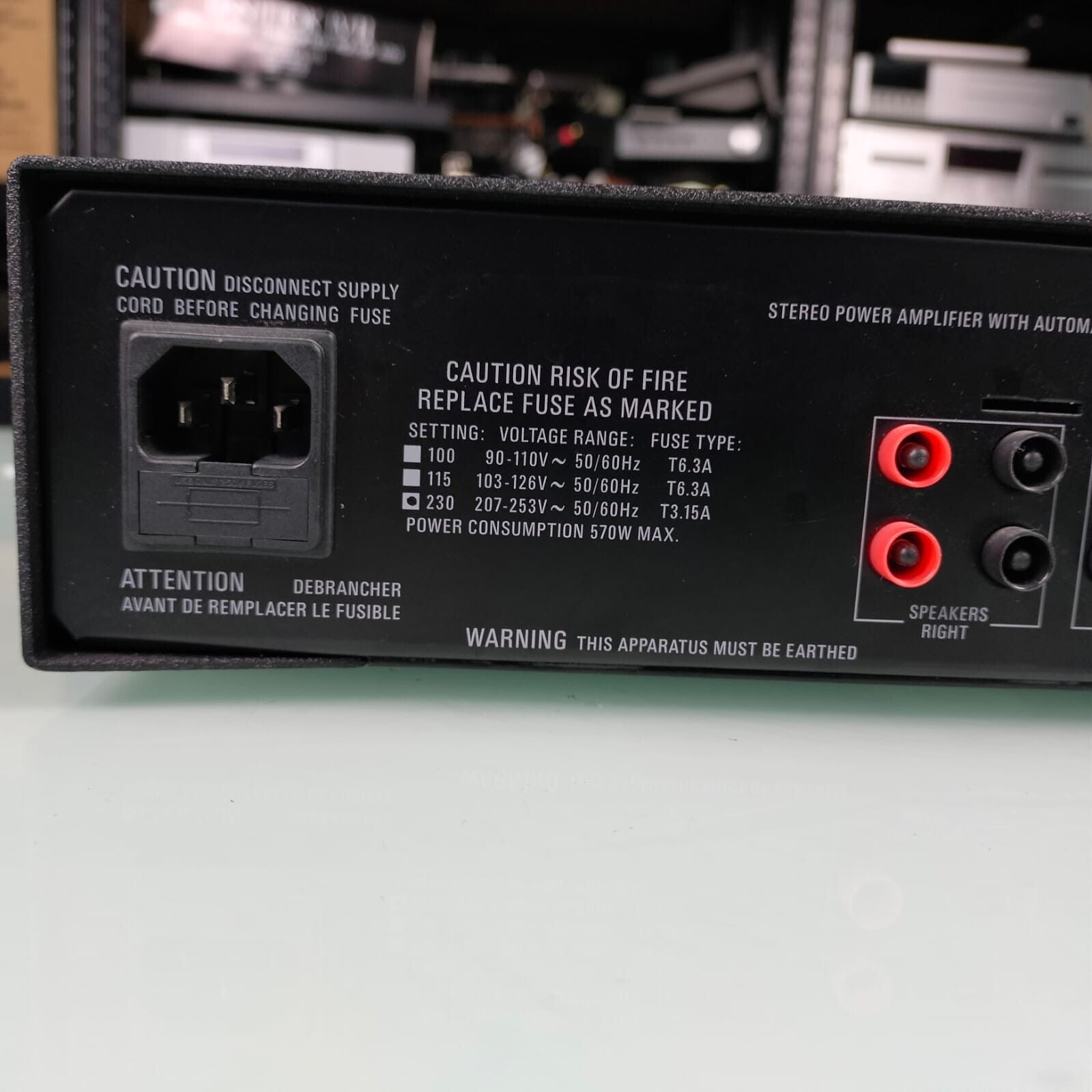 LINN LK85 STEREO POWER AMPLIFIER #002