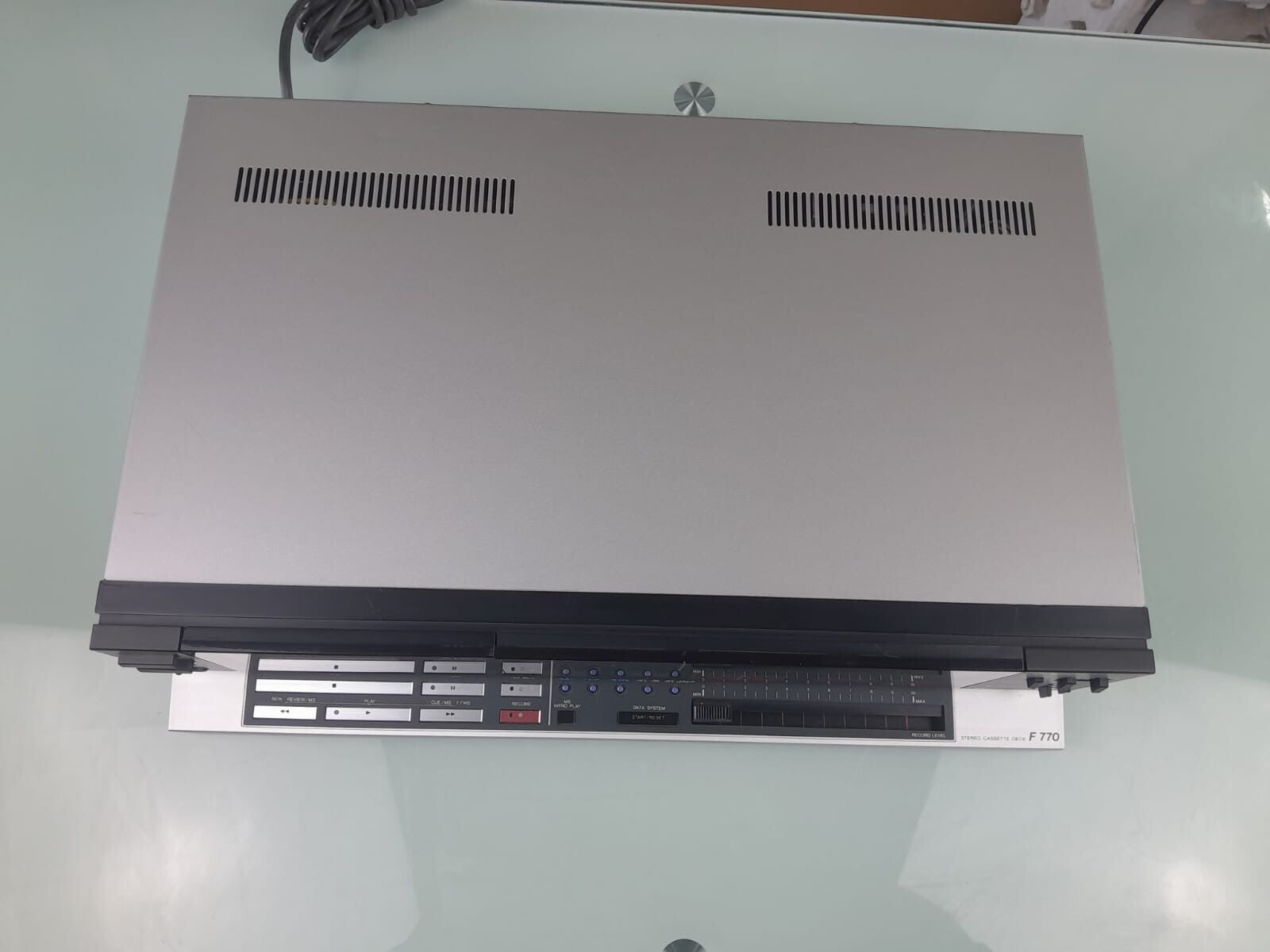 SERVICED AIWA F 770 STEREO CASSETTE DECK