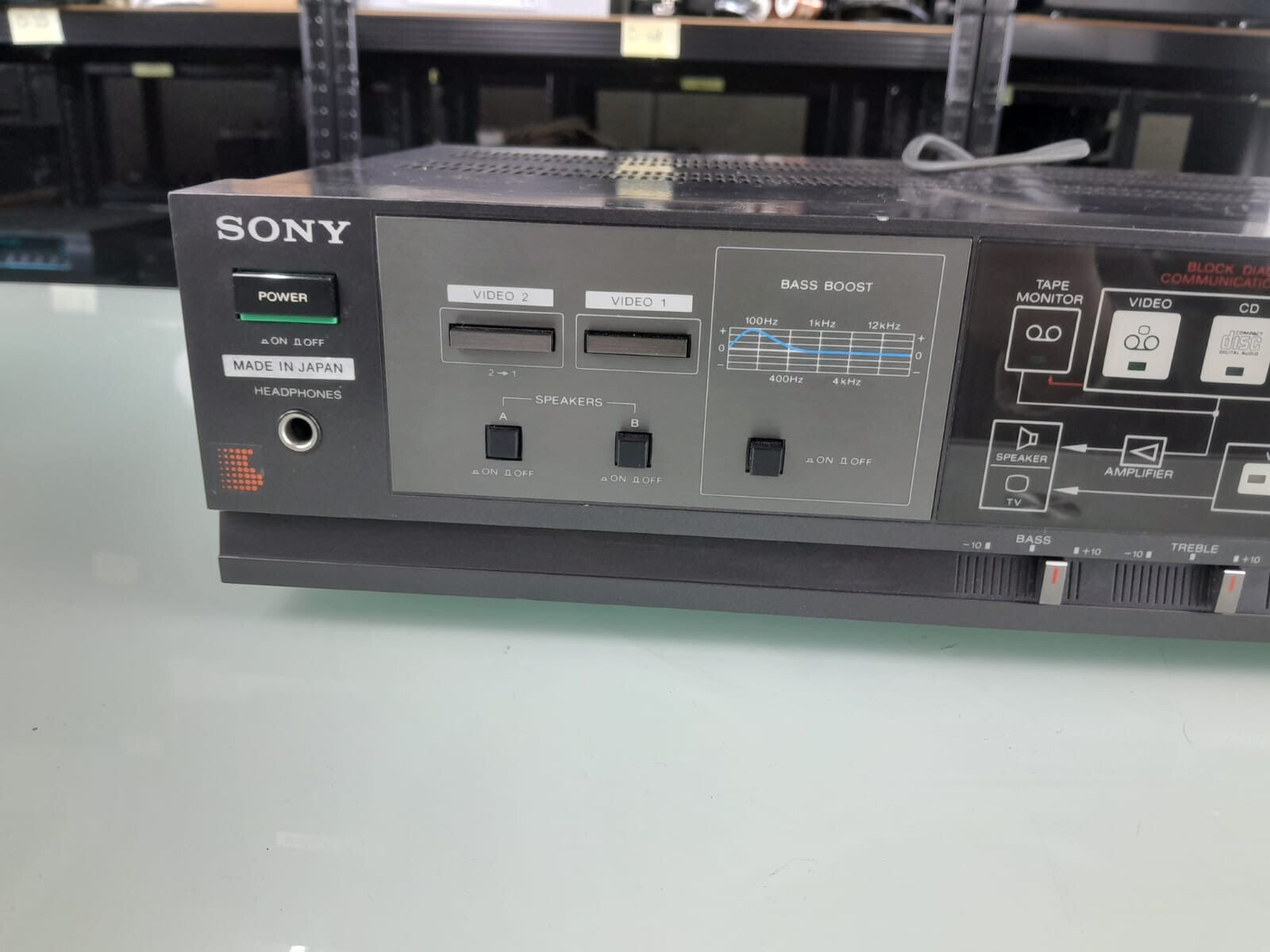 SONY TA AX320 INTEGRATED STEREO AMPLIFIER