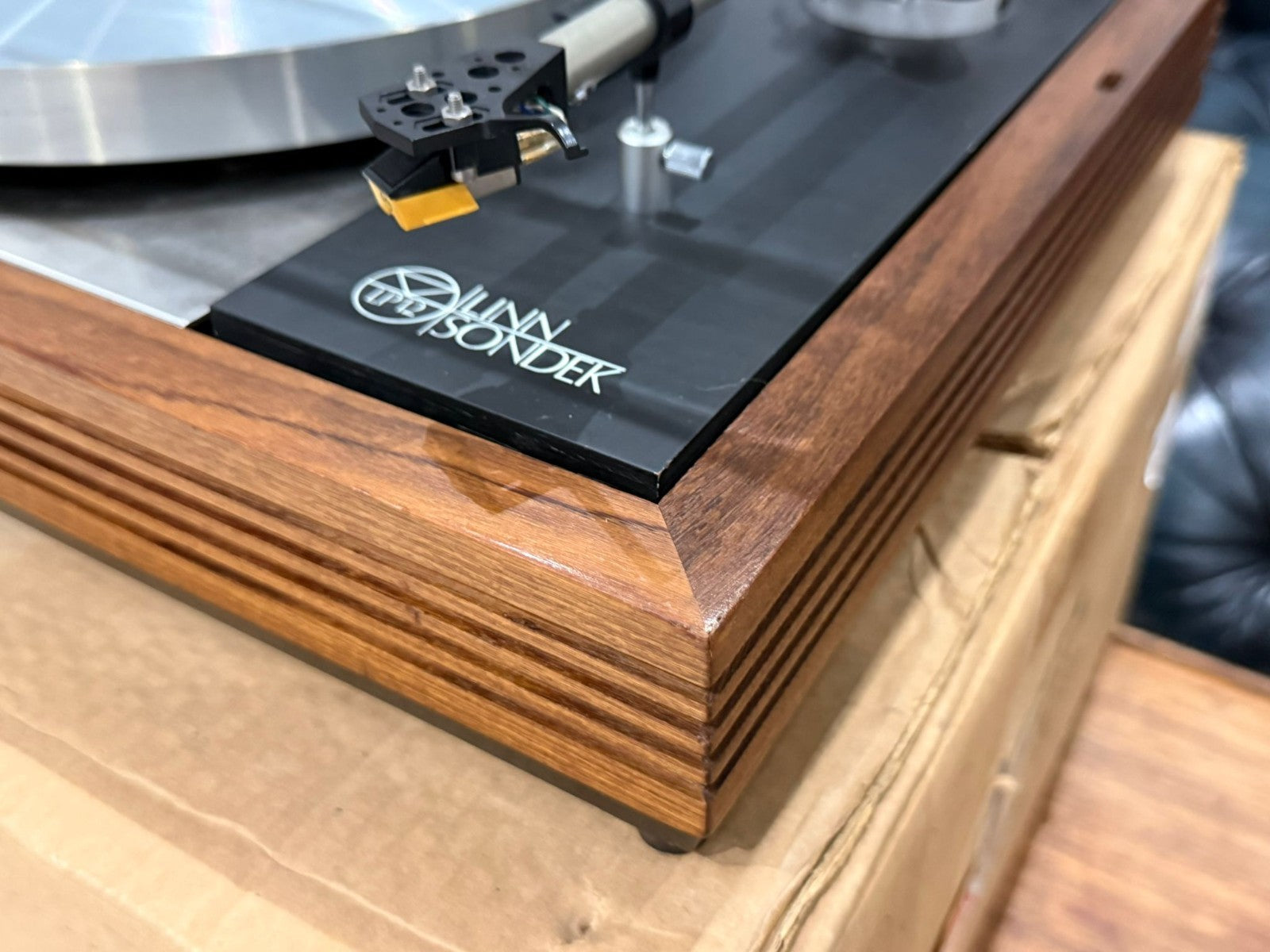 SERVICED MODIFIED LINN SONDEK LP12 TURNTABLE ITTOK LVII TONEARM ORIGINAL BOX