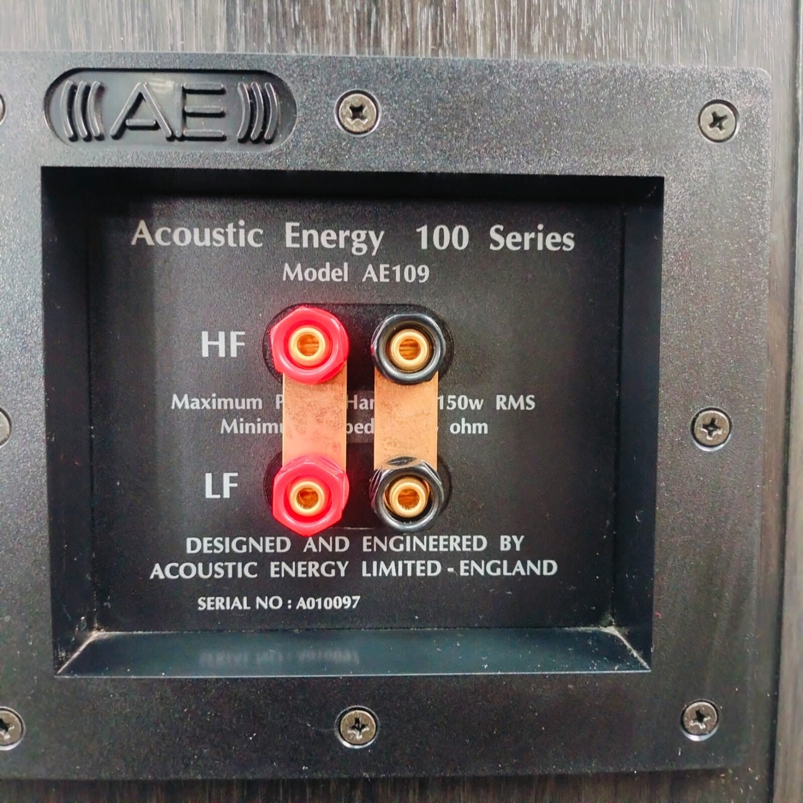 ACOUSTIC ENERGY AE109 FLOOR STANDING SPEAKERS