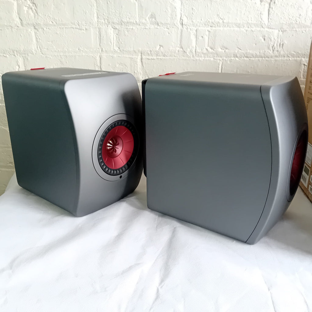 KEF LS50 WIRELESS II TITANIUM GREY SPEAKERS