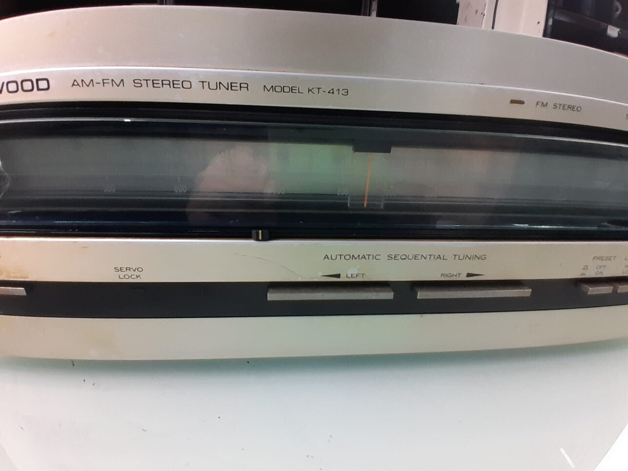 KENWOOD KT 413 AM FM STEREO TUNER