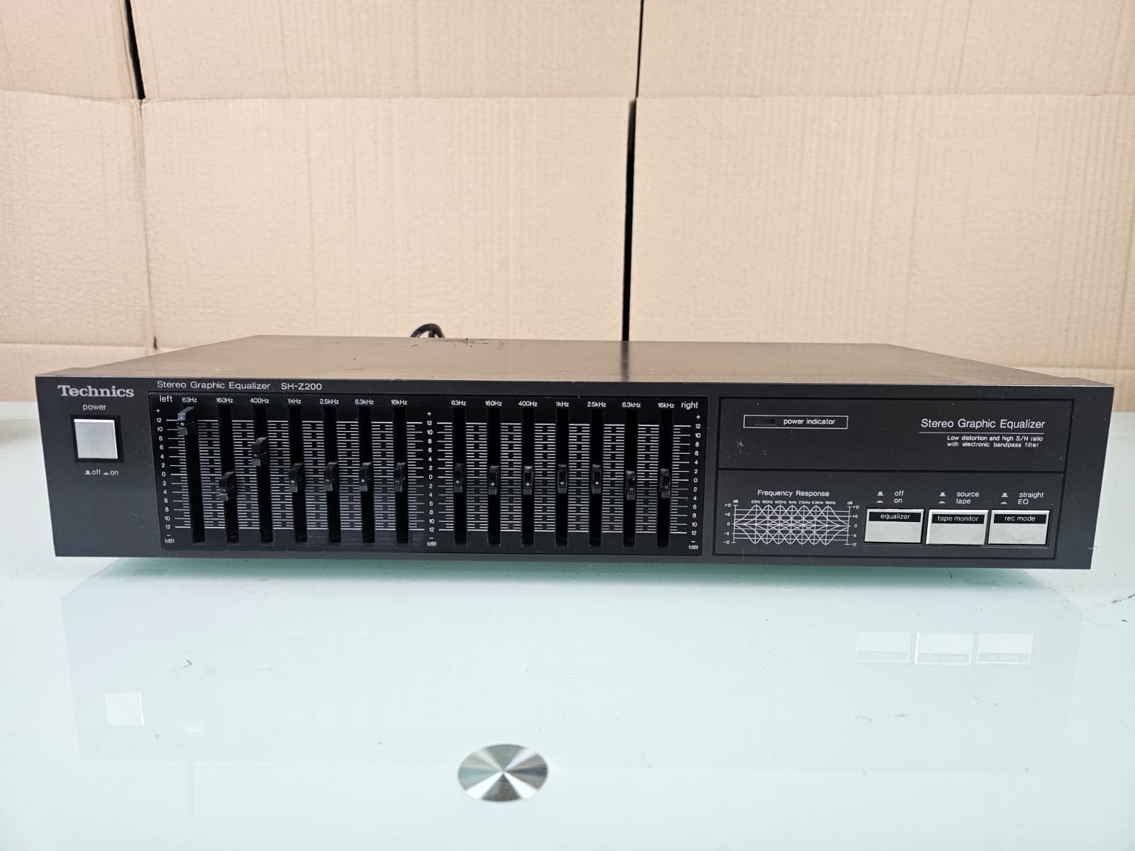 TECHNICS SH Z200 STEREO GRAPHIC EQUALIZER