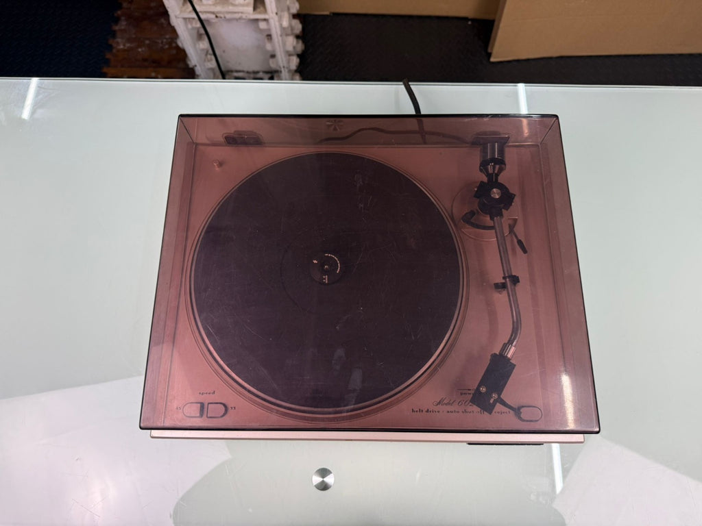 MARANTZ 6025 TURNTABLE WITH SHURE M75ED TYPE 2 CARTRIDGE