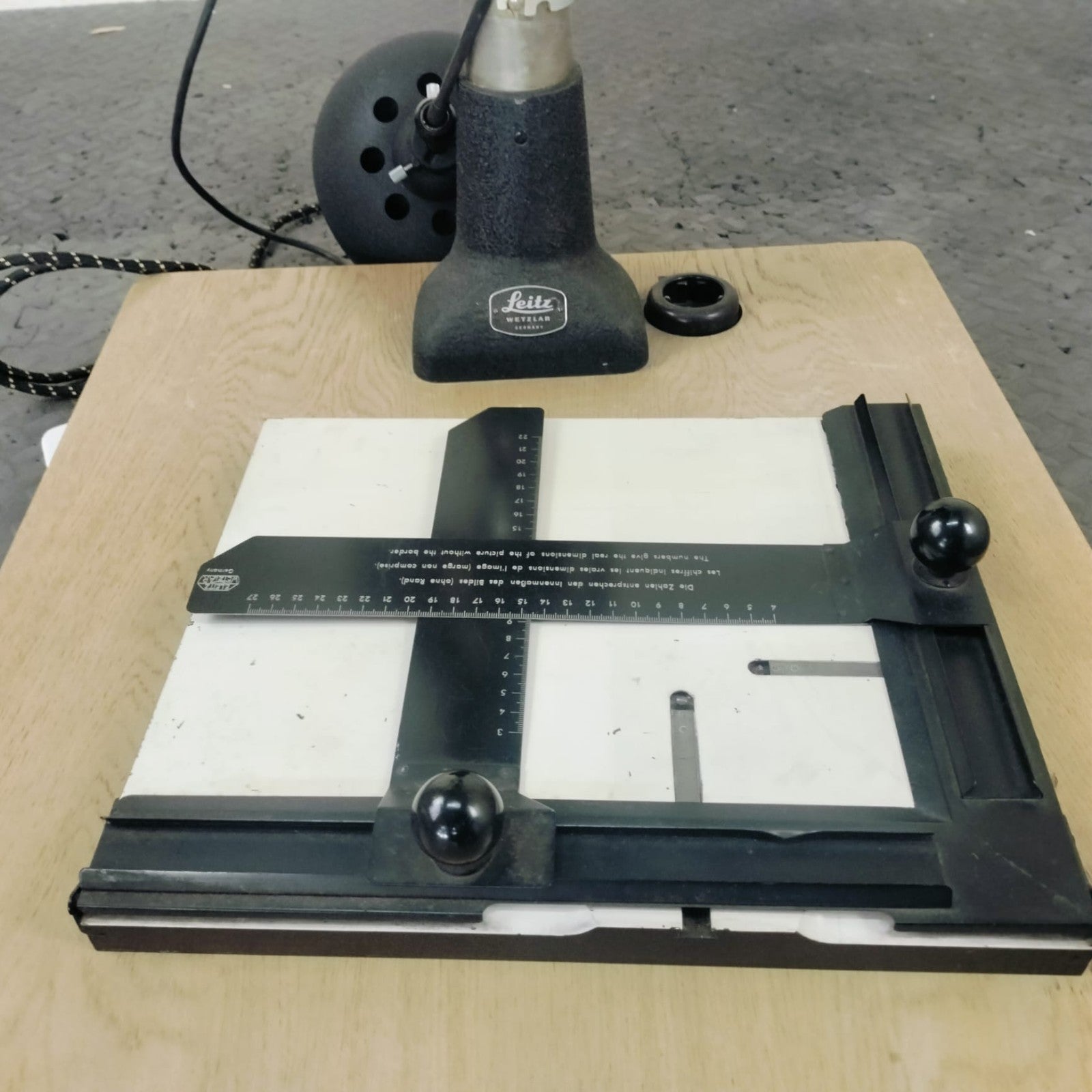 LEITZ FOCOMAT IIC DARKROOM ENLARGER LEICA PHOTOGRAPHY EQUIPMENT