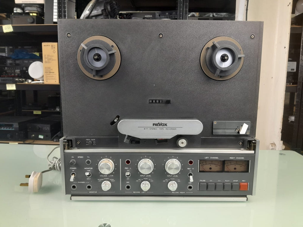 REVOX B 77 STEREO TAPE RECORDER REEL 2 REEL