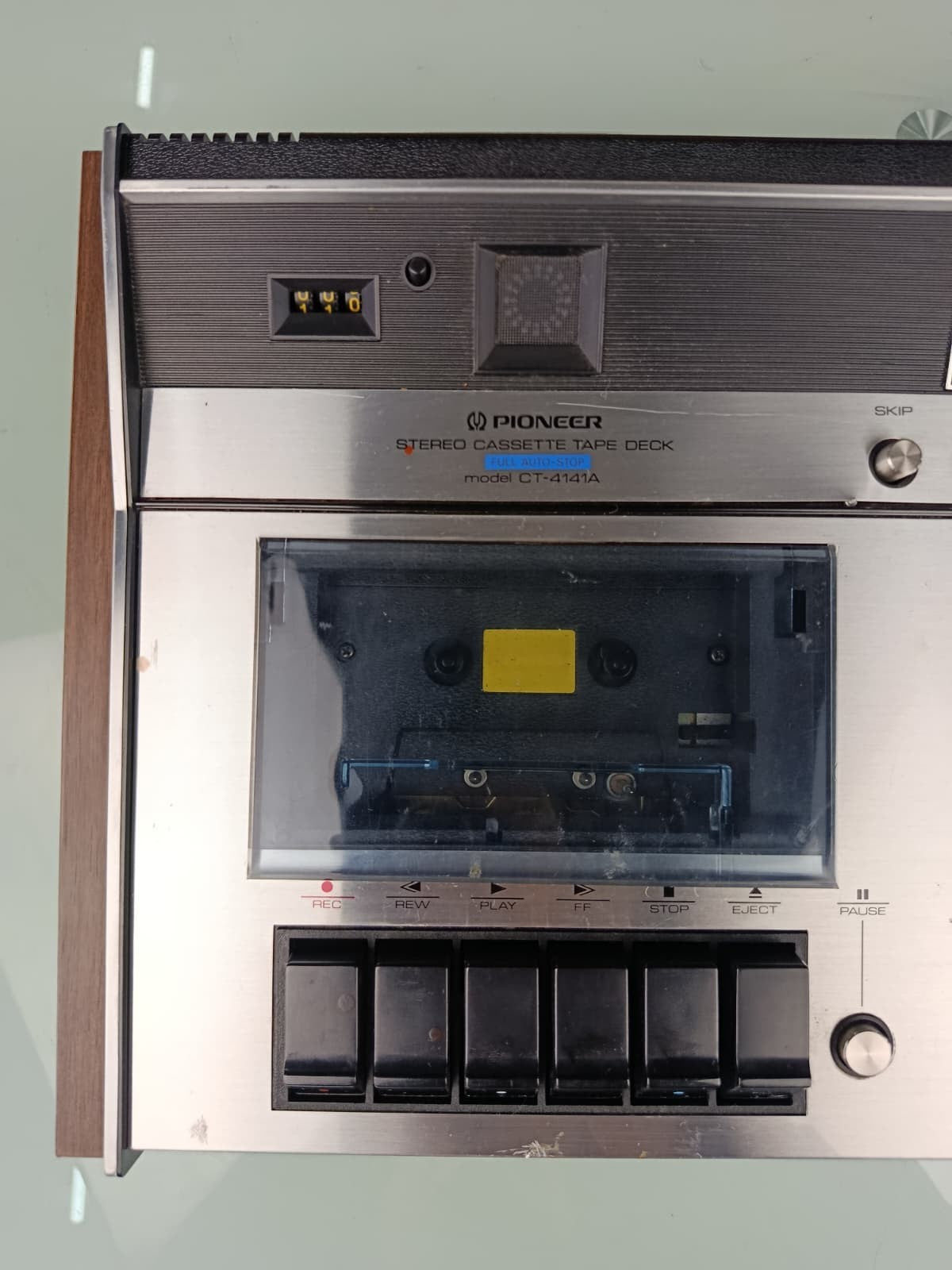 PIONEER CT 4141A STEREO CASSETTE TAPE DECK