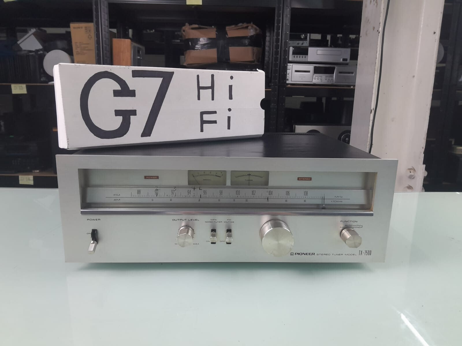 PIONEER TX 7500 STEREO TUNER