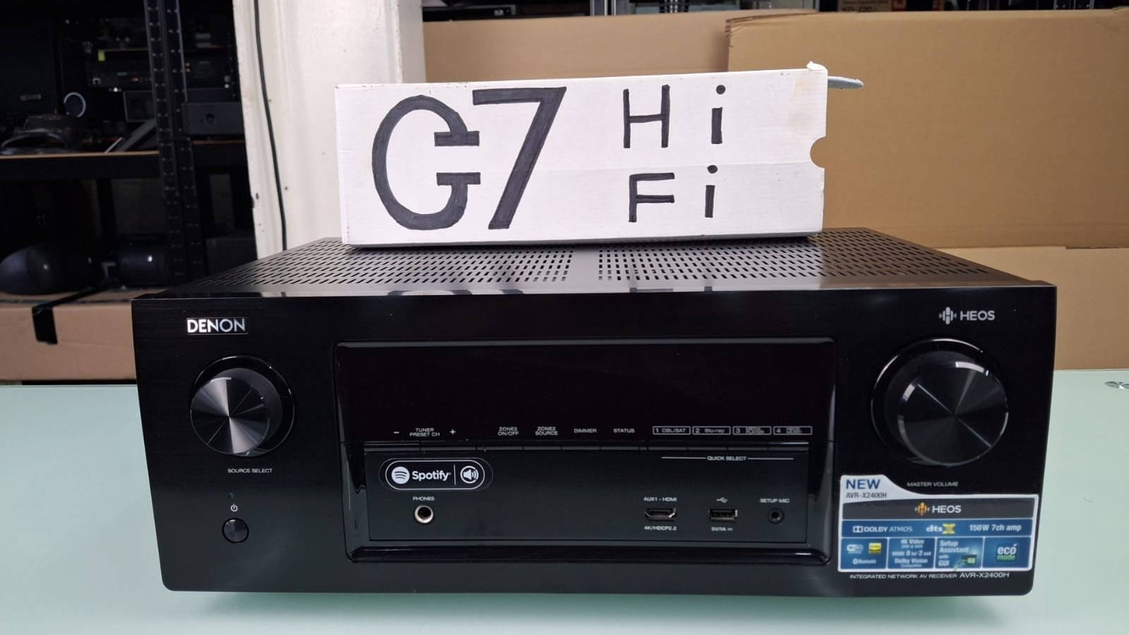 DENON AVR X2400H INTEGRATED NETWORK AV RECEIVER