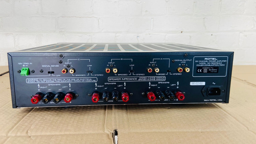 ROTEL RB 976 MK II SIX CHANNEL POWER AMPLIFIER