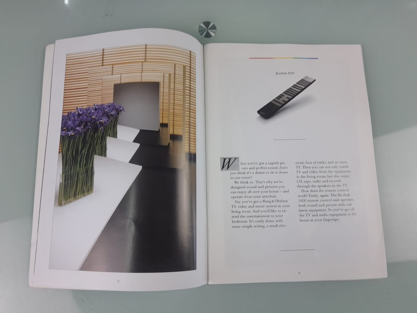 BANG & OLUFSEN B&O 1988/1989 BROCHURE