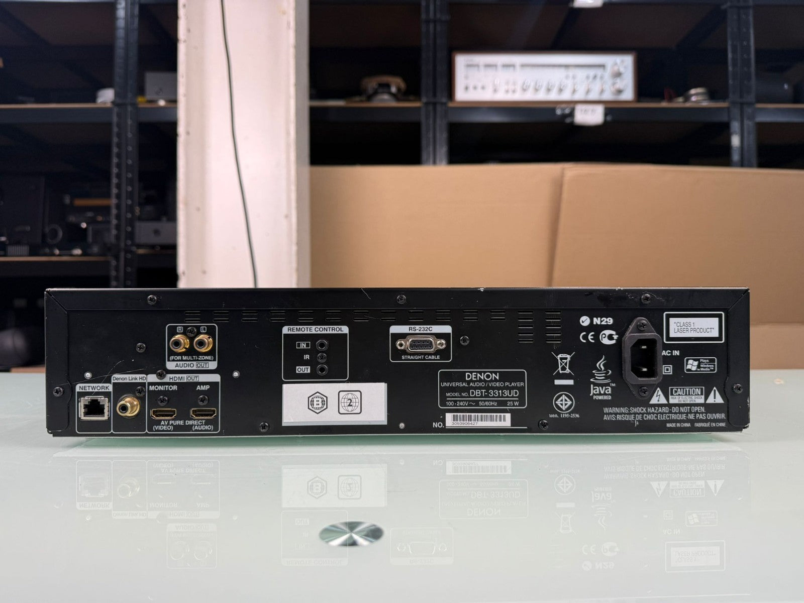 DENON DBT 3313UD UNIVERSAL AUDIO / VIDEO PLAYER