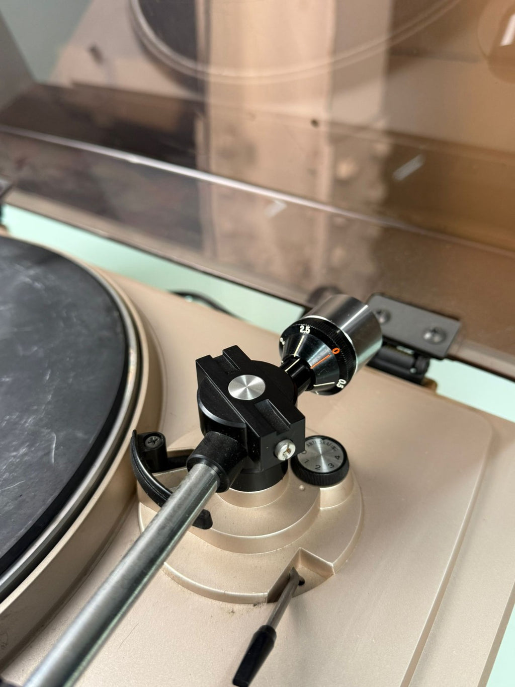 MARANTZ 6025 TURNTABLE WITH SHURE M75ED TYPE 2 CARTRIDGE