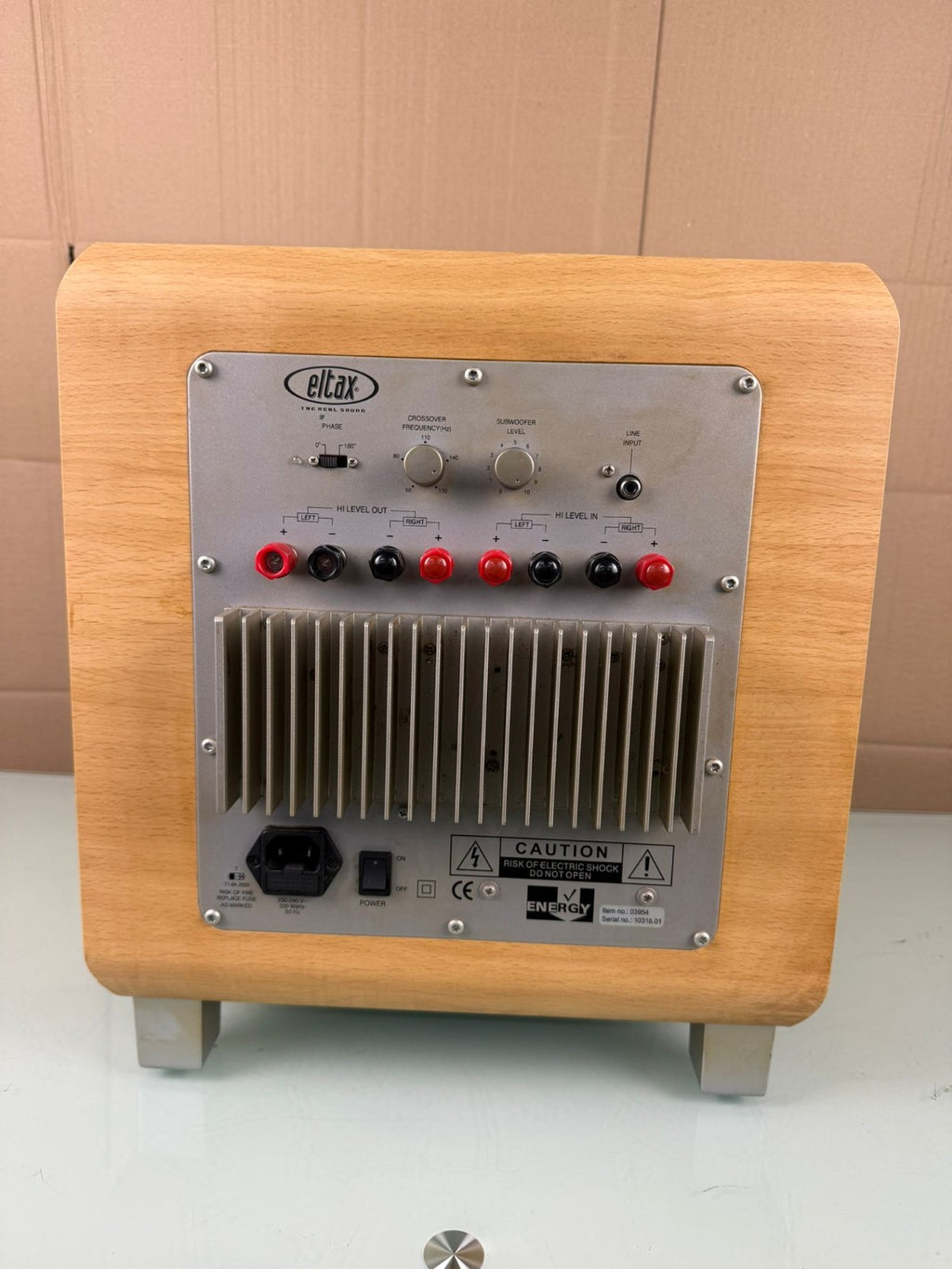 ELTAX ATOMIC A 8.2 SUBWOOFER
