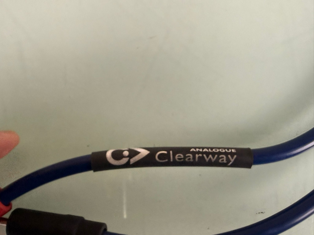 CHORD COMANY ANALOGUE CLEARWAY RCA INTERCONNECTS
