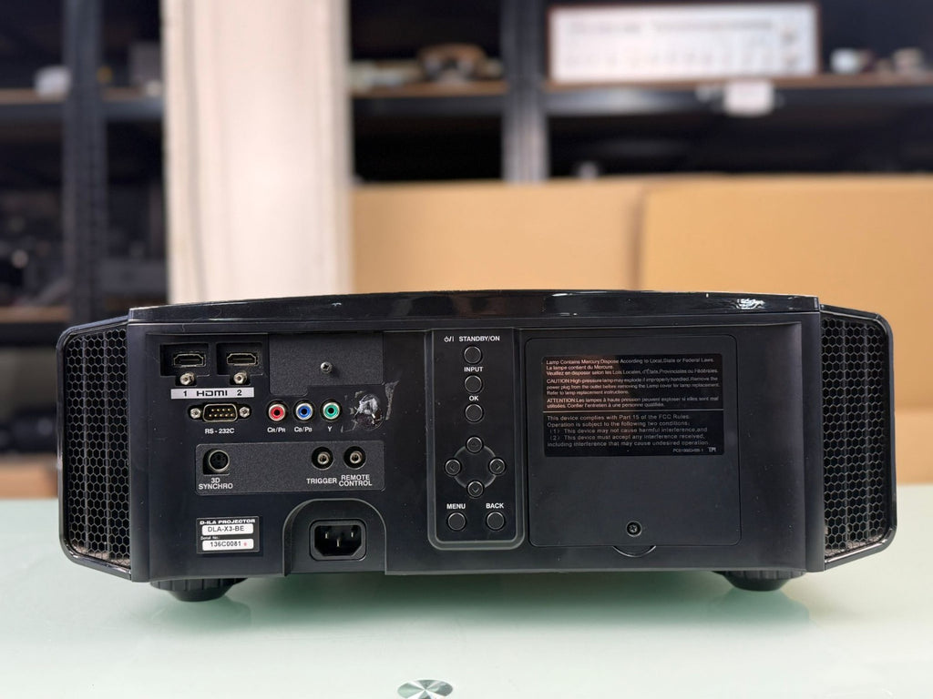 JVC DLA X3 BE D-ILA PROJECTOR WITH REMOTE