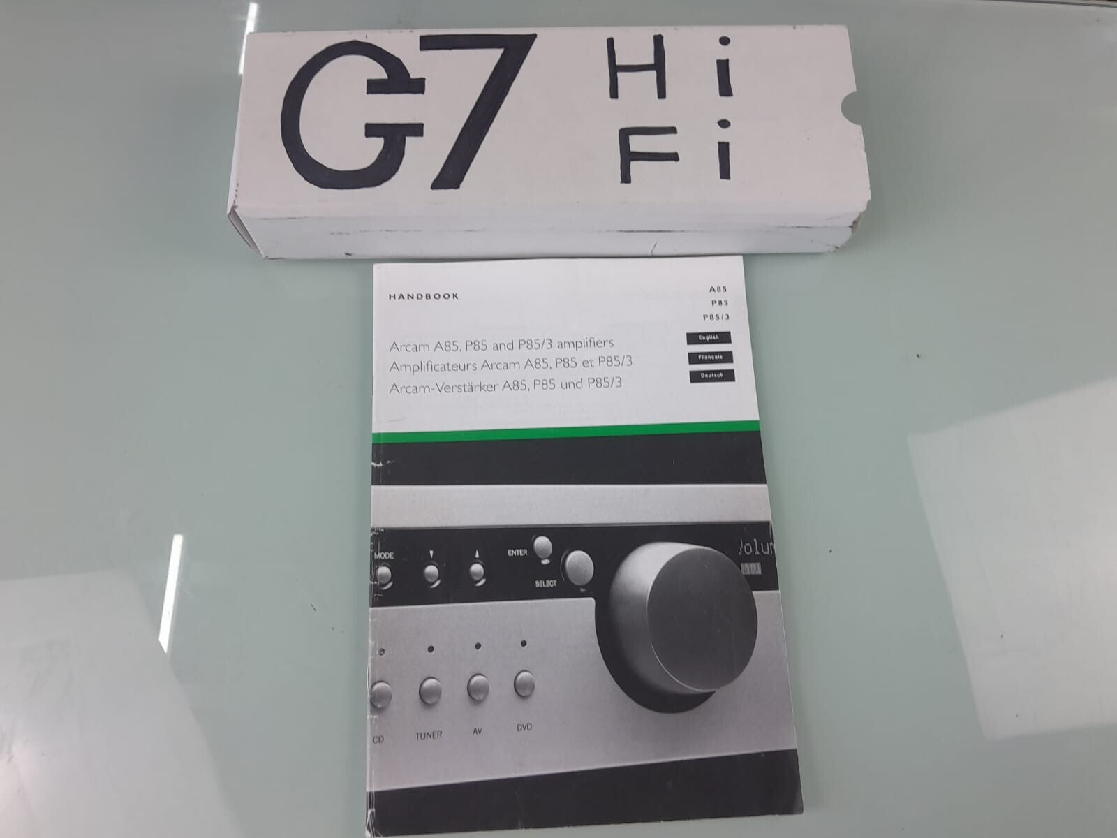ARCAM A85 P85 AND P85/3 AMPLIFIER HANDBOOK / MANUAL
