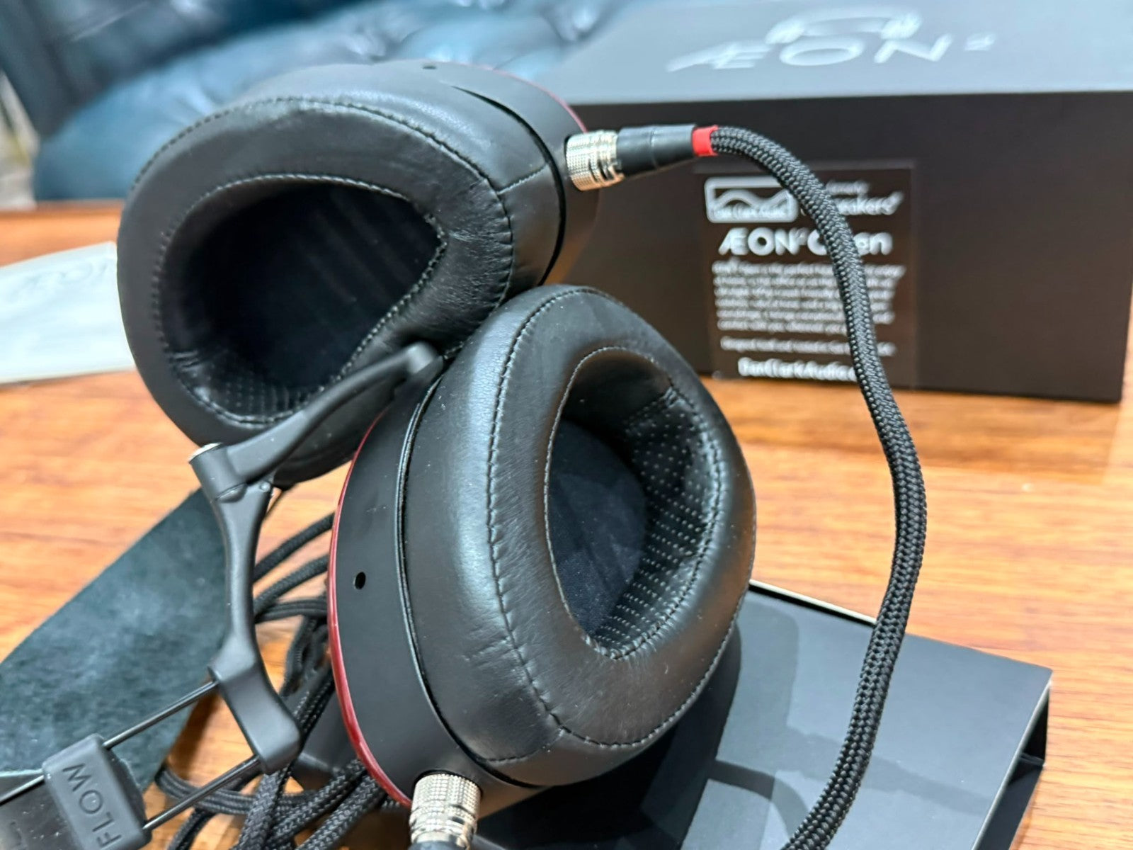 DAN CLARK AUDIO MRSPEAKERS AE ON 2 OPEN HEADPHONES