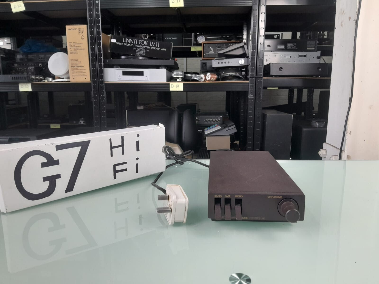 BOOTHROYD STUART MERIDIAN 101 CONTROL UNIT PRE AMPLIFIER